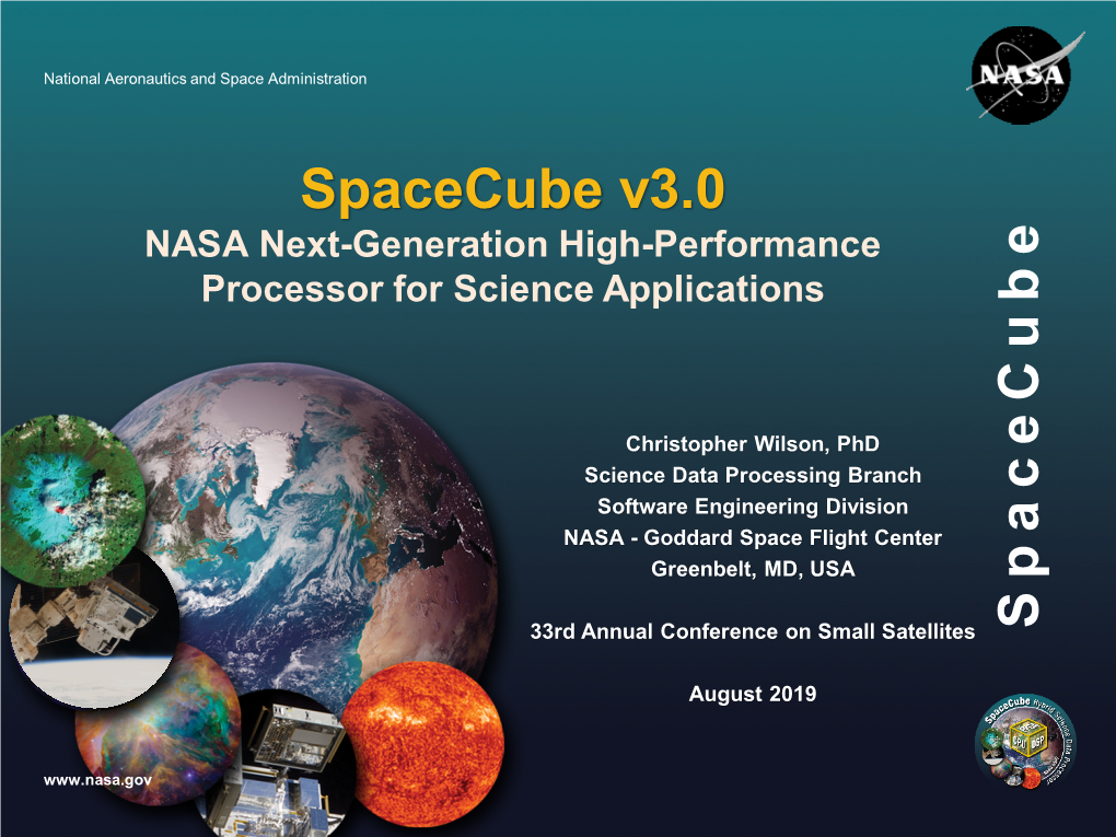 Spacecube V3.0 NASA Next-Generation High-Performance Processor for Science Applications