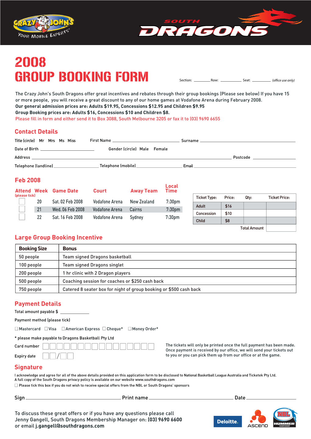 Group Sales Form 07-08 A4 Copy