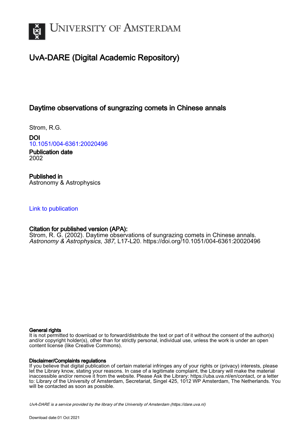 Astrophysics Daytime Observations of Sungrazing Comets in Chinese Annals