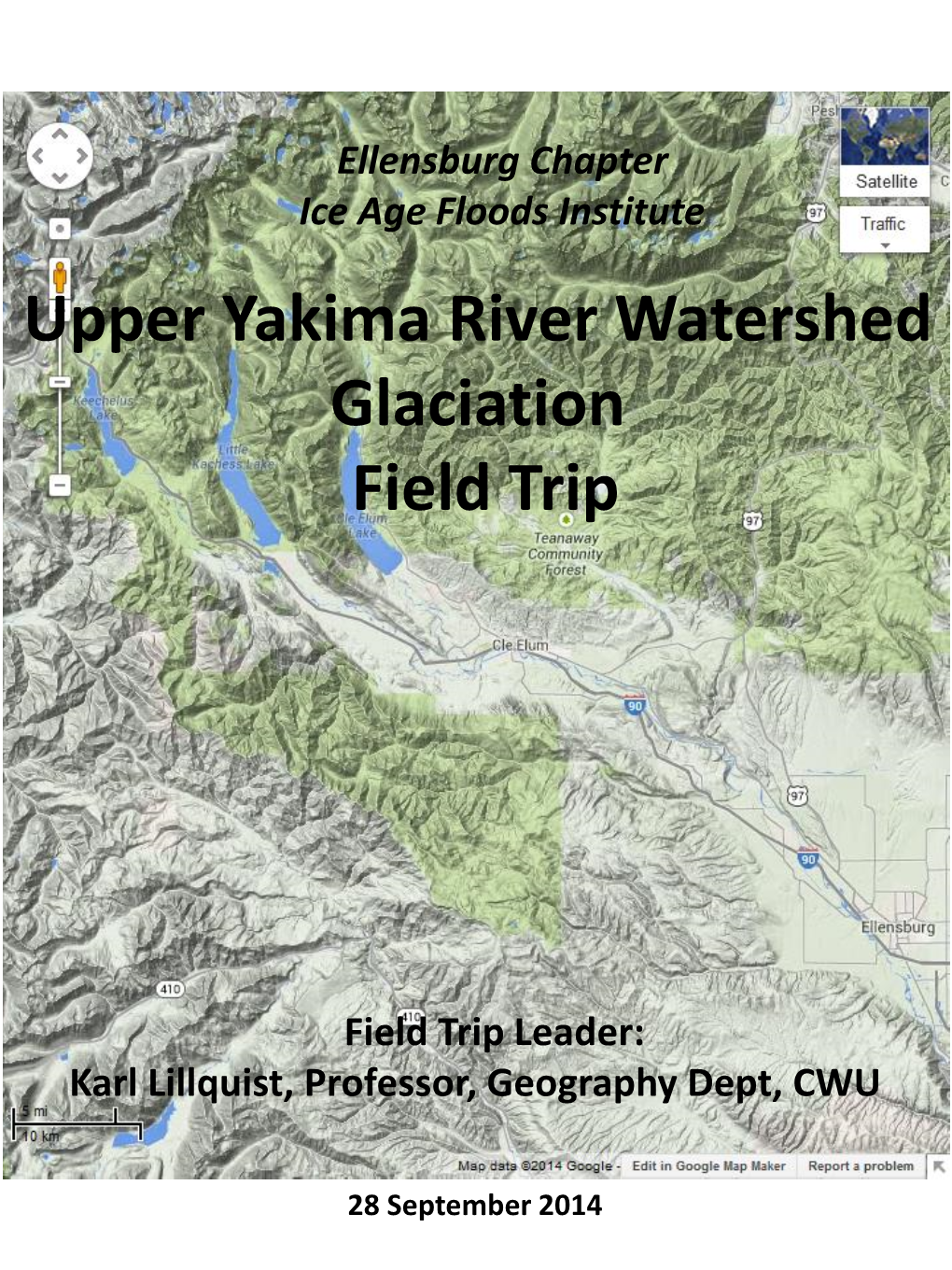 Upper Yakima River Watershed Glaciation Field Trip