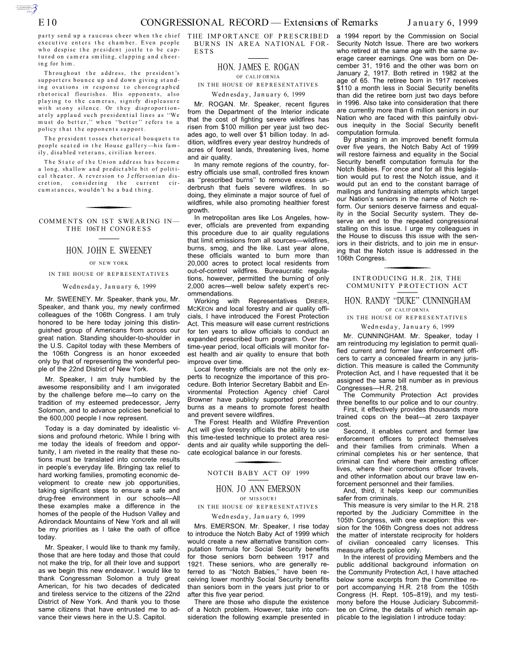 CONGRESSIONAL RECORD— Extensions Of