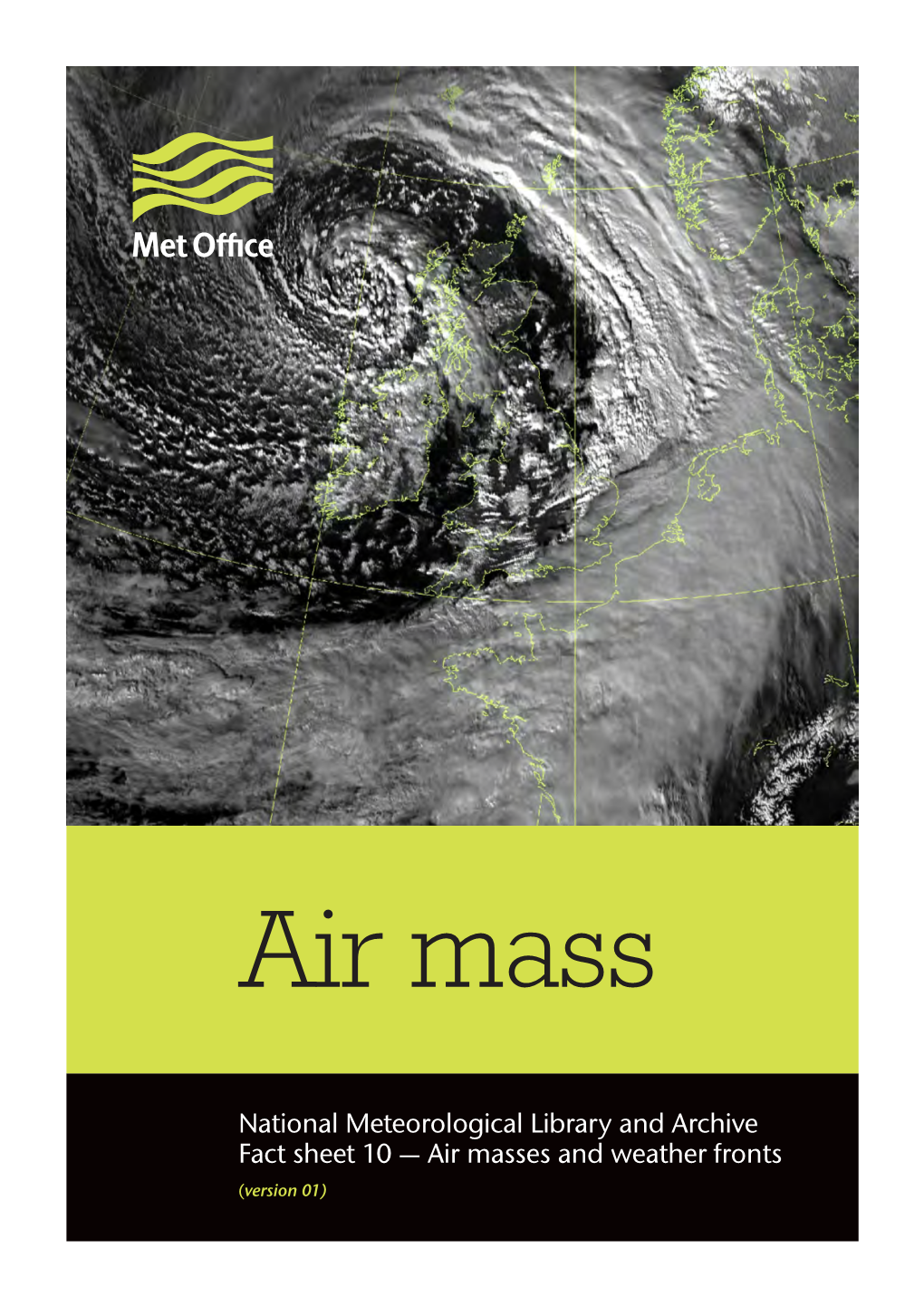 Air Masses and Weather Fronts