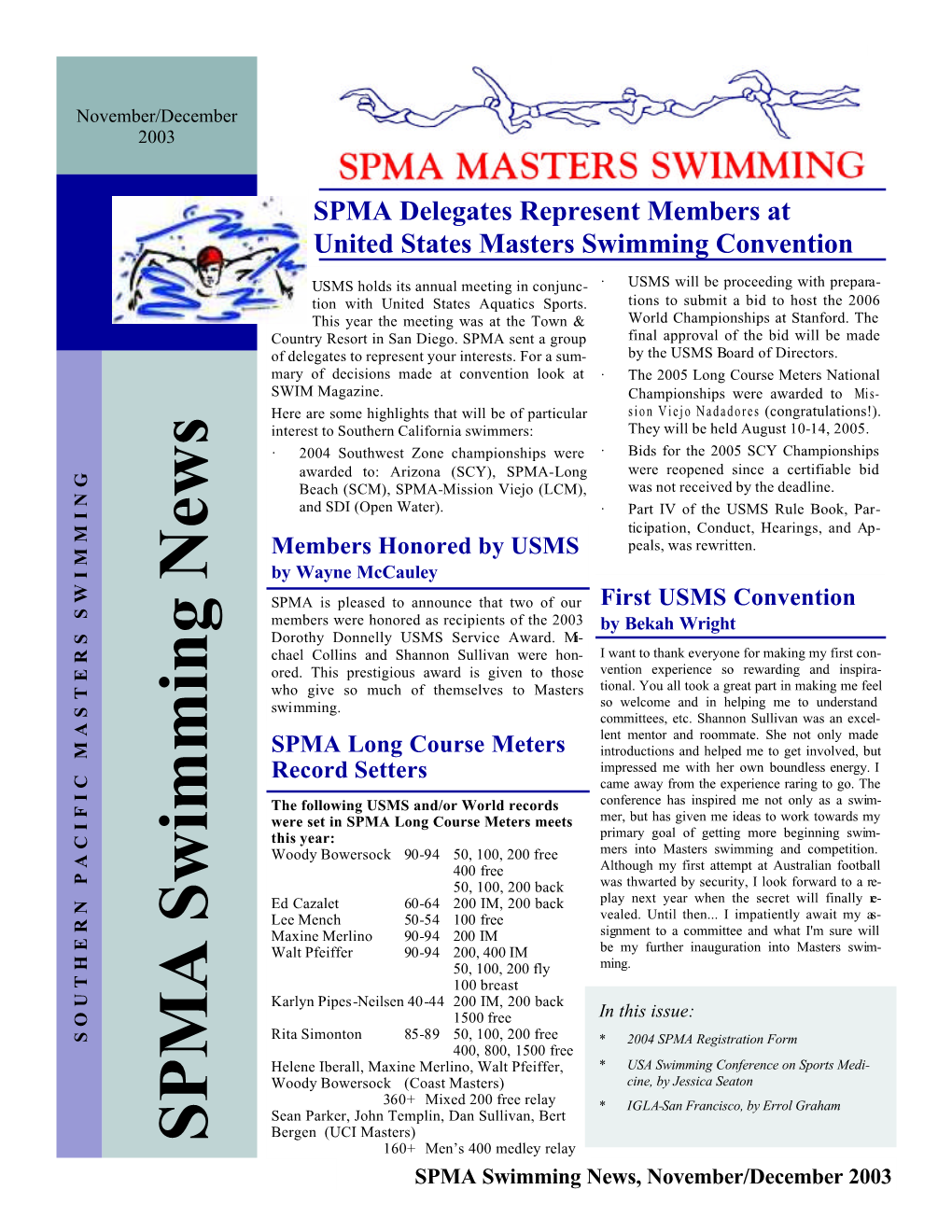 Nov 2003 SPMA Newsletter.Pub