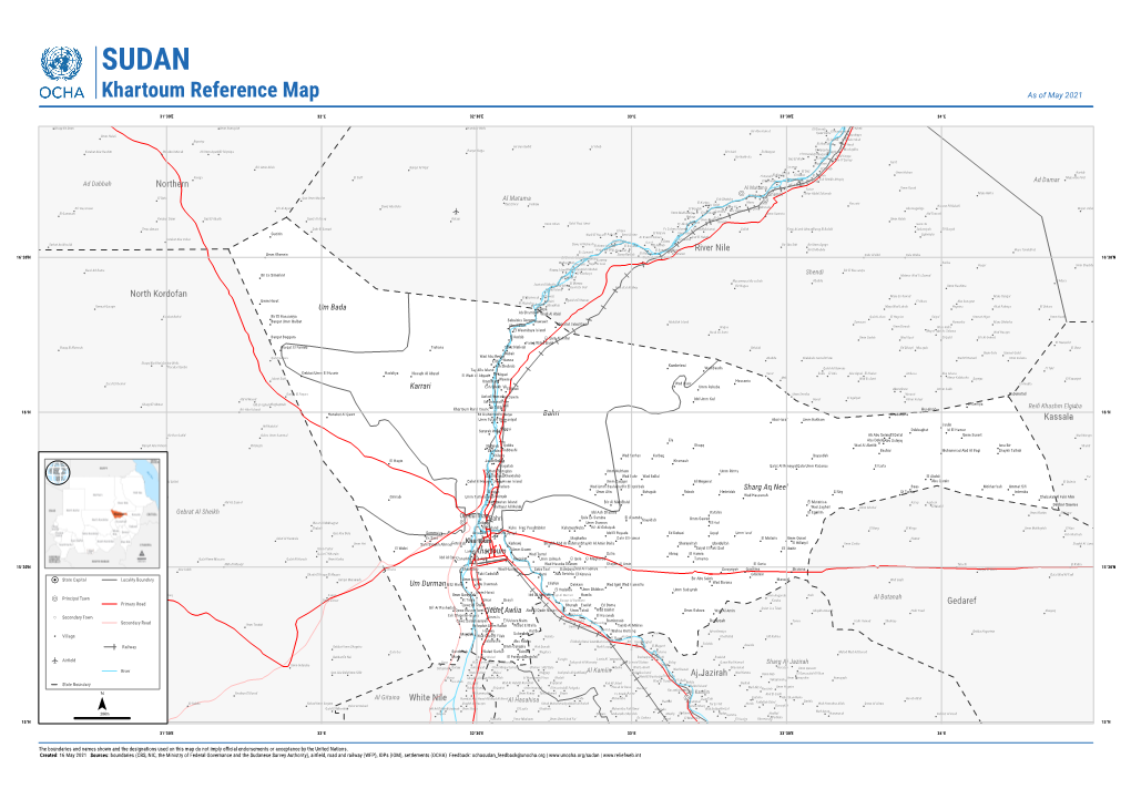 SUDAN Khartoum Reference