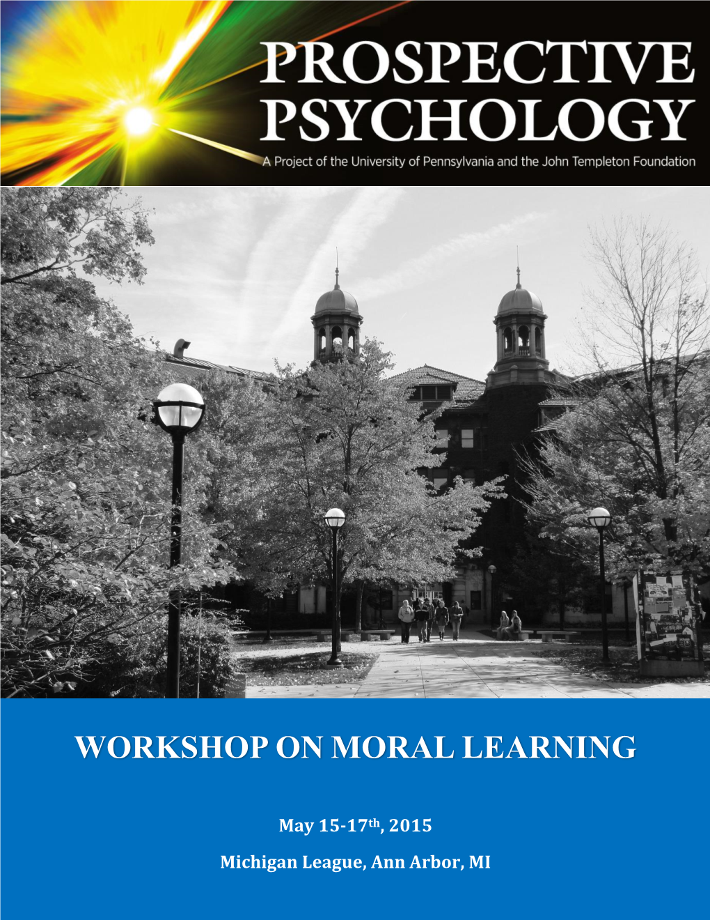 Workshop on Moral Learning