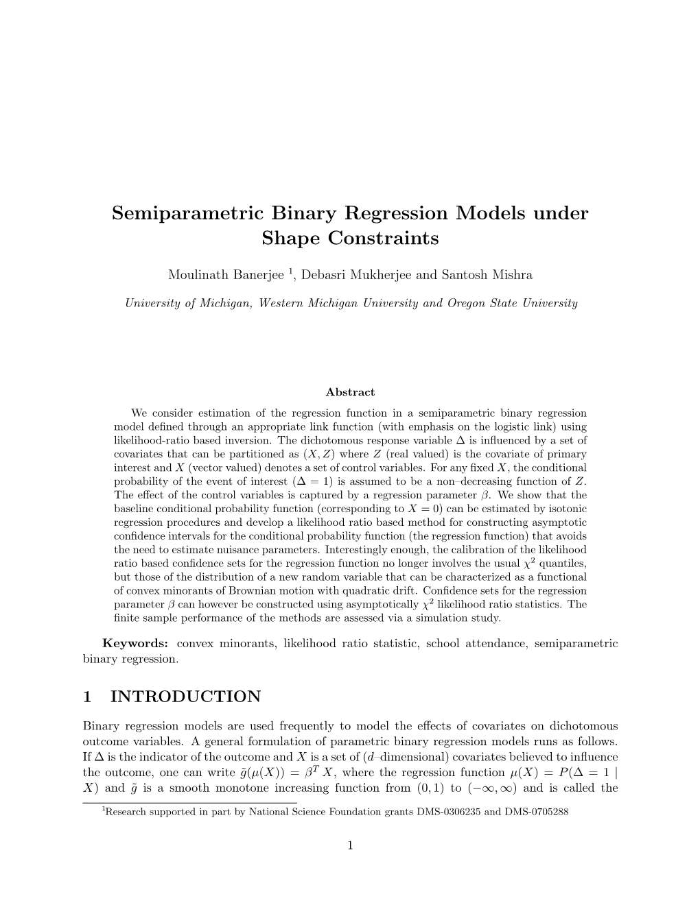 Semiparametric Binary Regression Models Under Shape Constraints