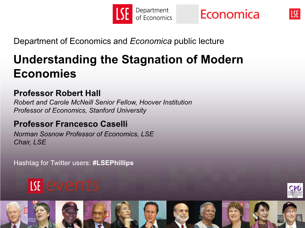 Understanding the Stagnation of Modern Economies