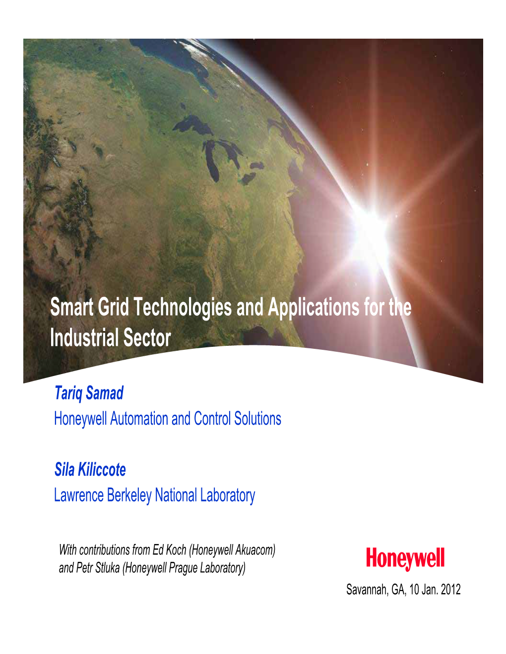 Smart Grid Technologies and Applications for the Industrial Sector