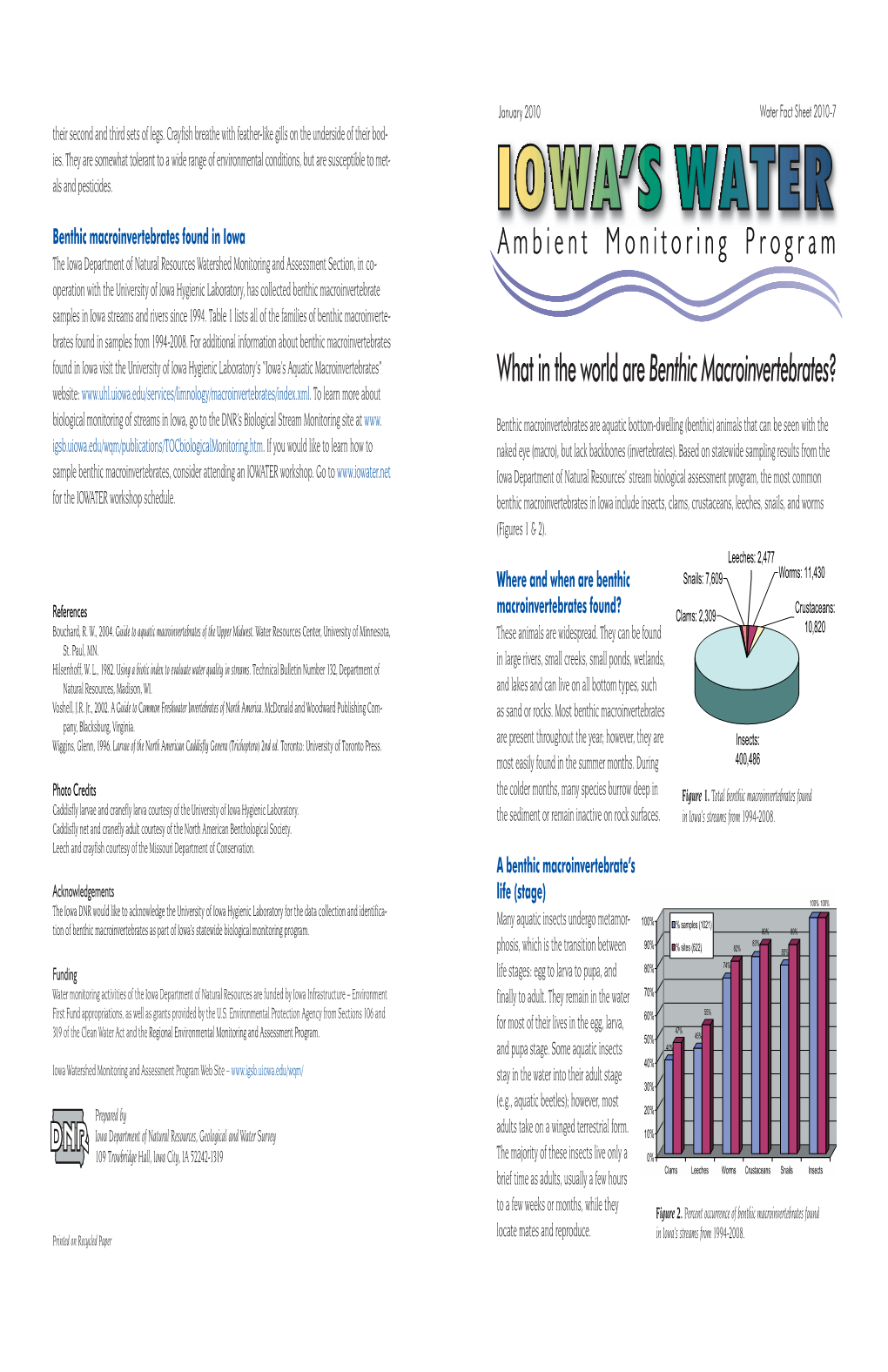 What in the World Are Benthic Macroinvertebrates? Website