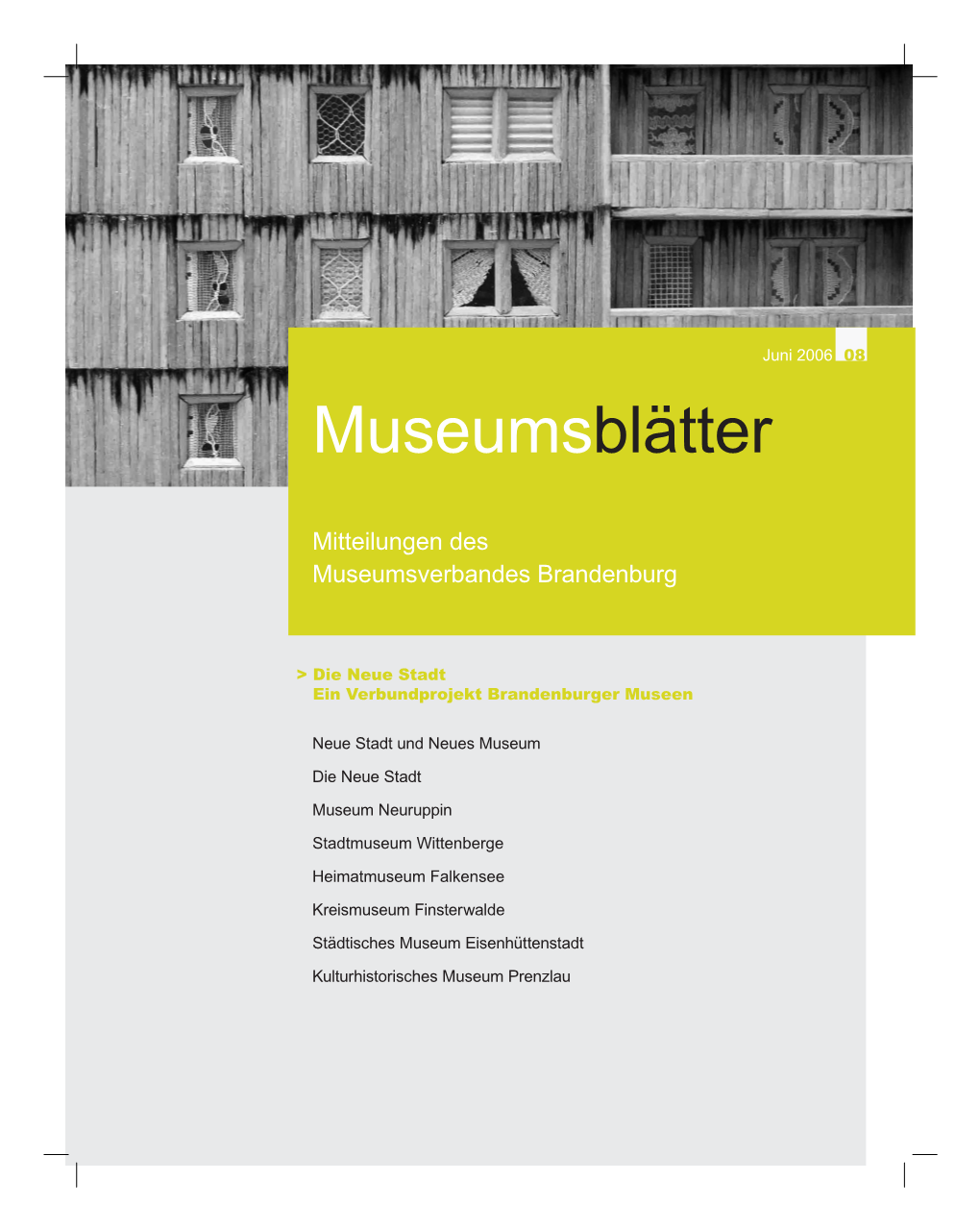 Museumsblätter