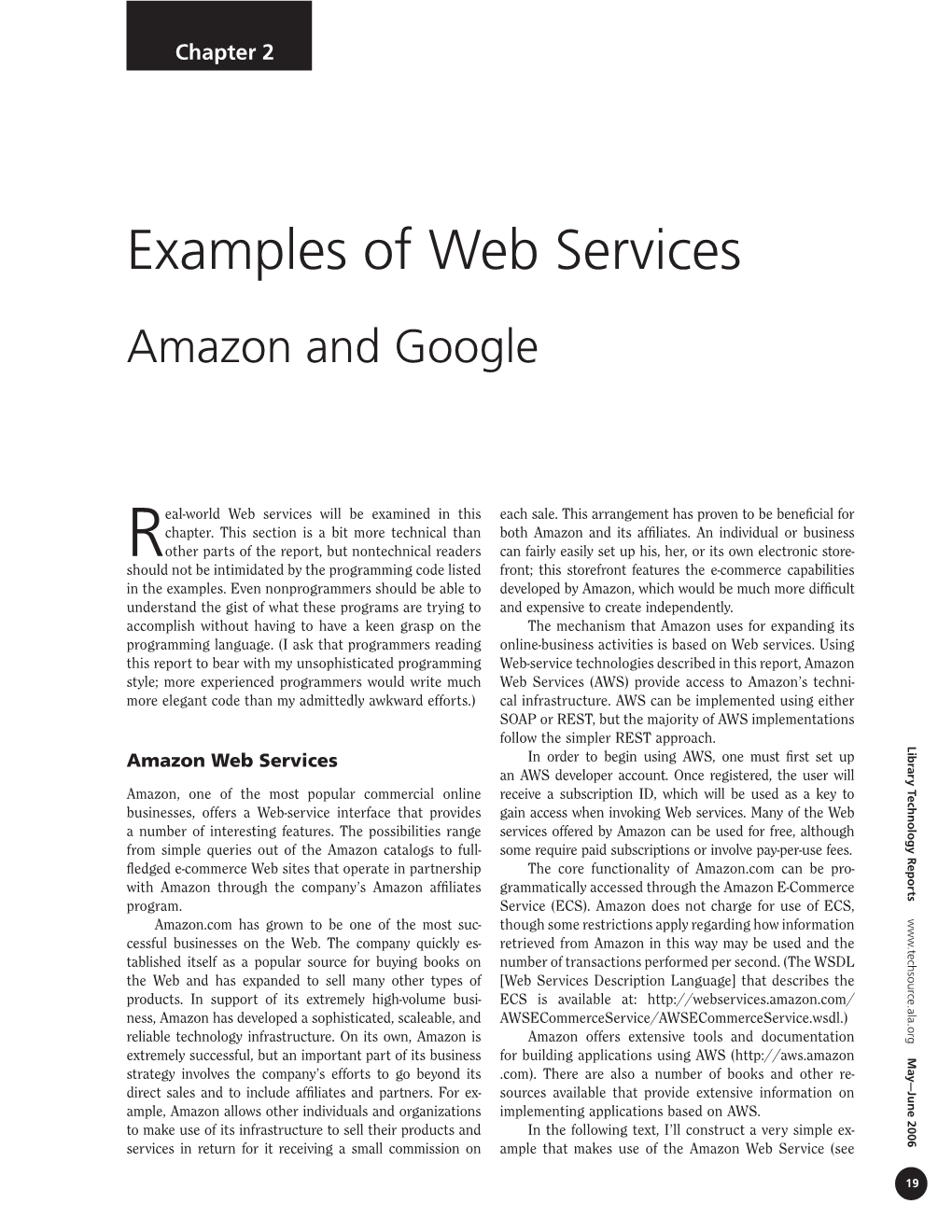 Examples of Web Services