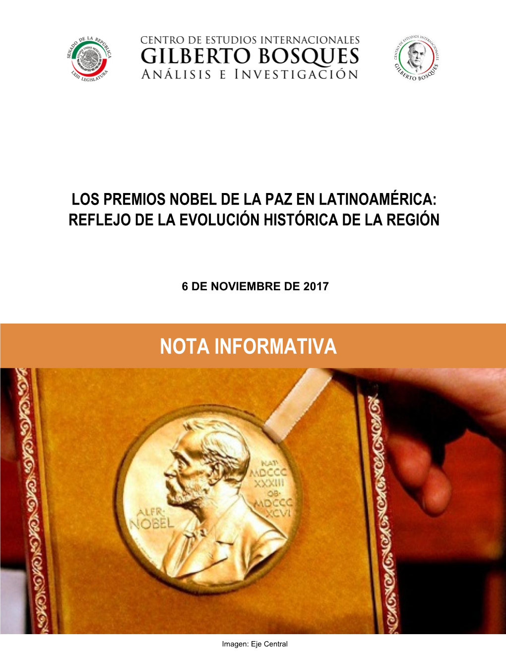 El Premio Nobel De La