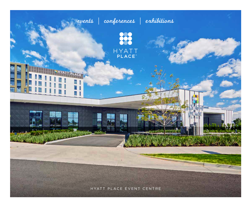 Meetings and Events Brochure – Hyatt Place Melbourne