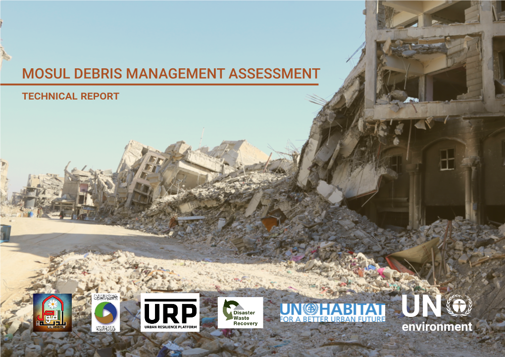 TECHNICAL Report MOSUL DEBRIS MANAGEMENT ASSESSMENT