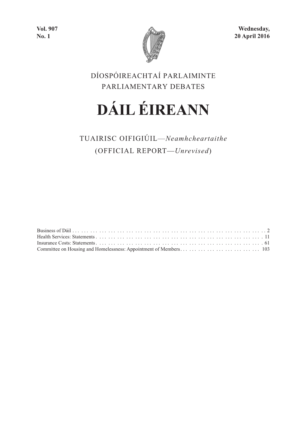 Dáil Éireann