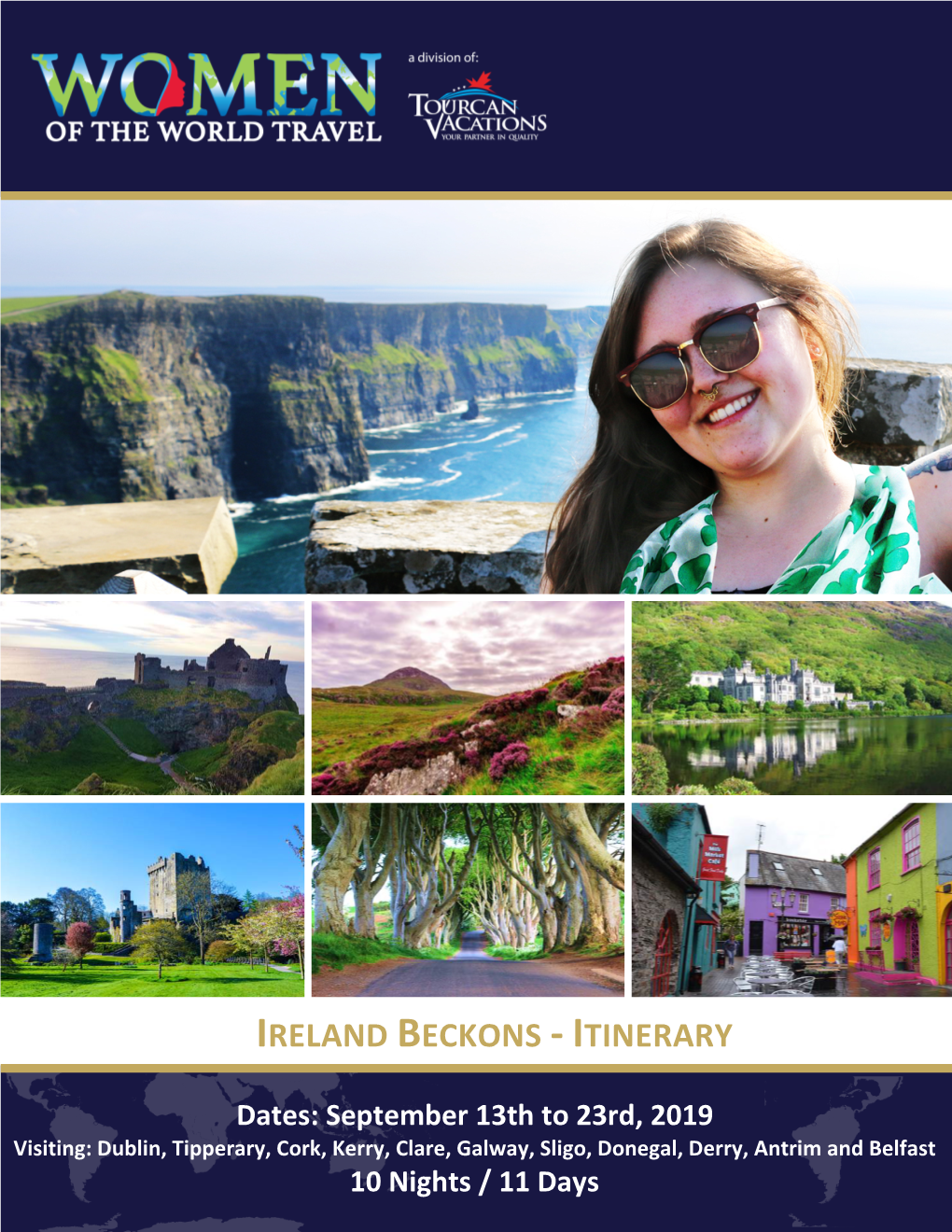 Ireland Beckons - Itinerary