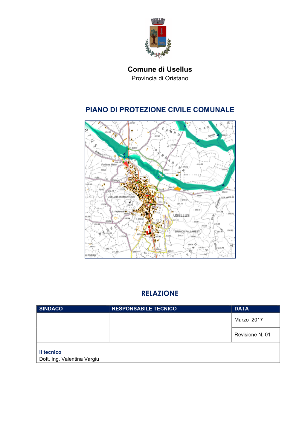 Piano Di Protezione Civile Comunale Relazione