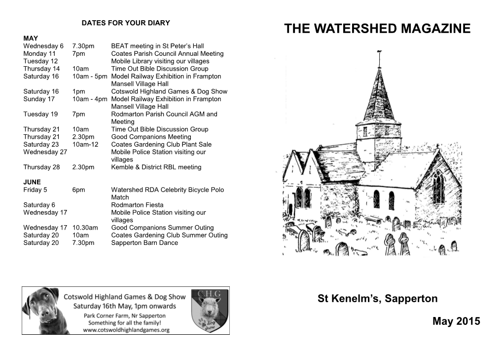 The Watershed Magazine