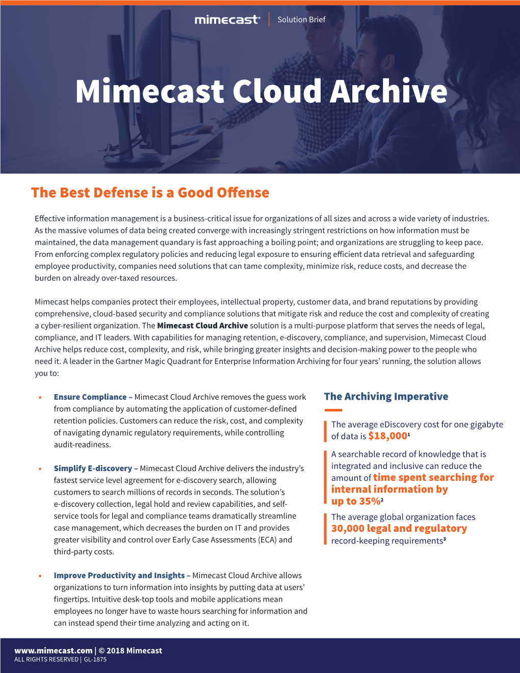 Mimecast Cloud Archive