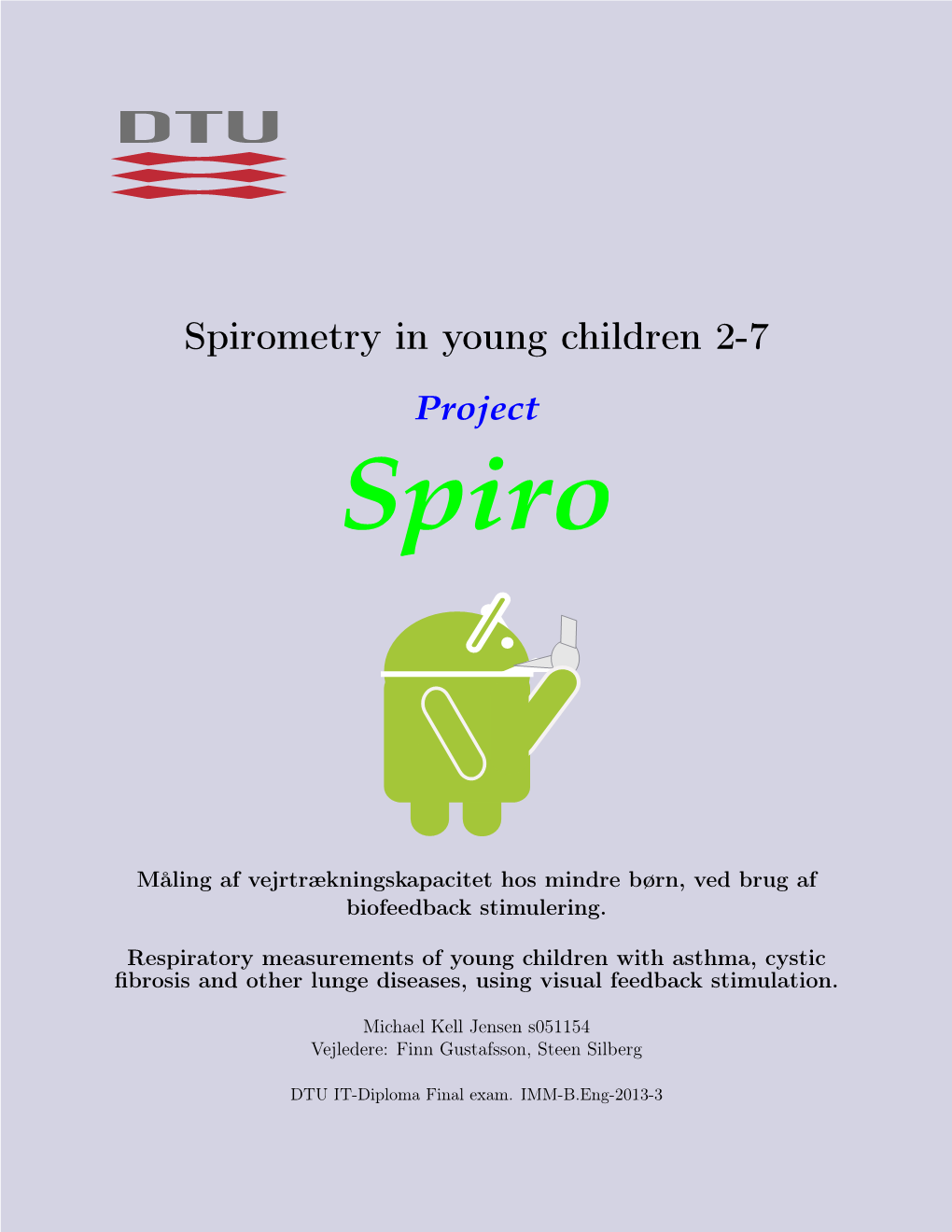 Spirometry in Young Children 2-7