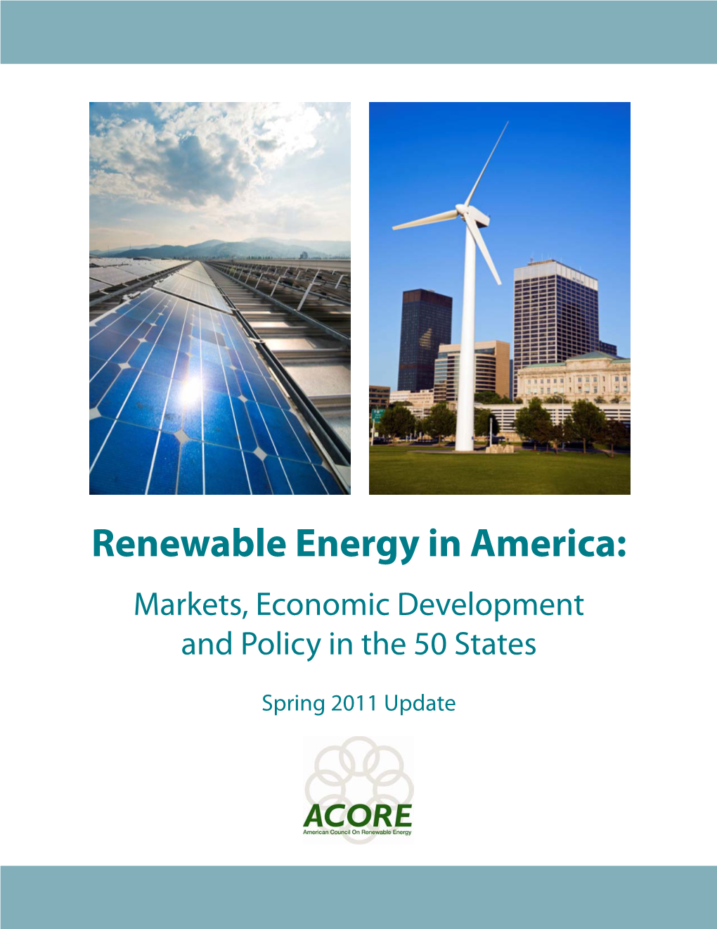 Renewable Energy in America