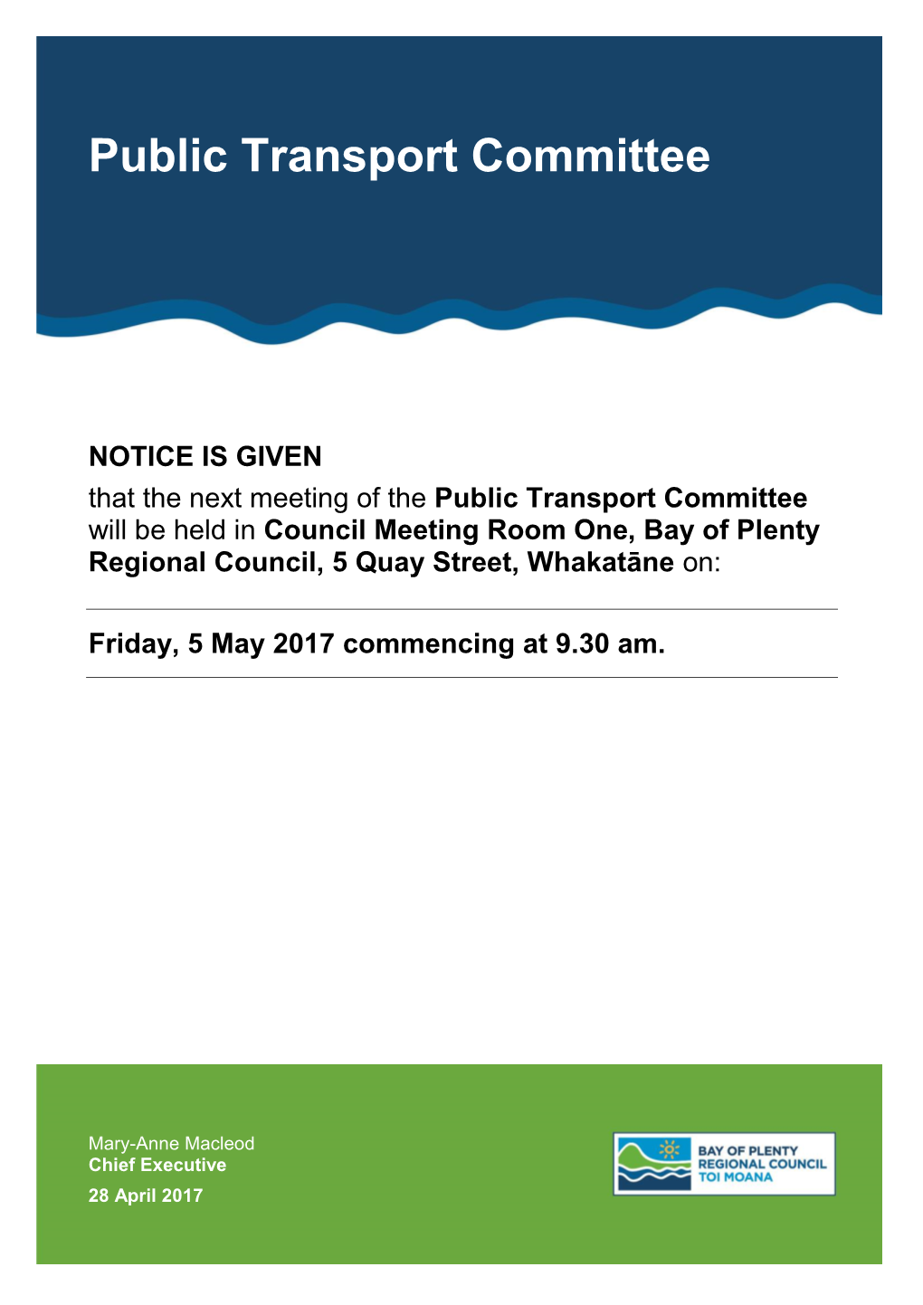 Public Transport Committee