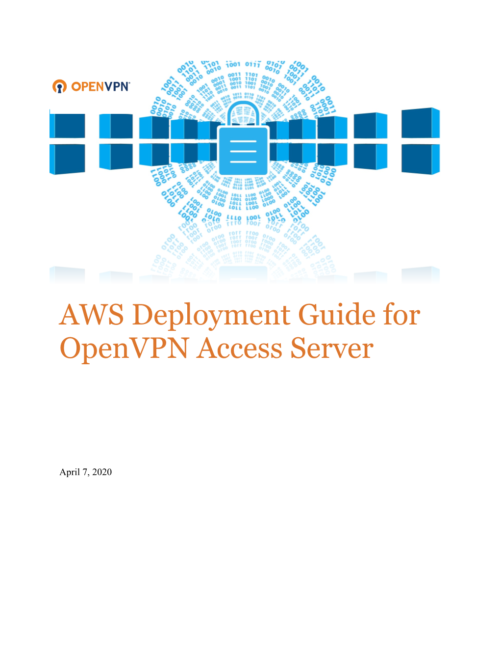 AWS Deployment Guide for Openvpn Access Server