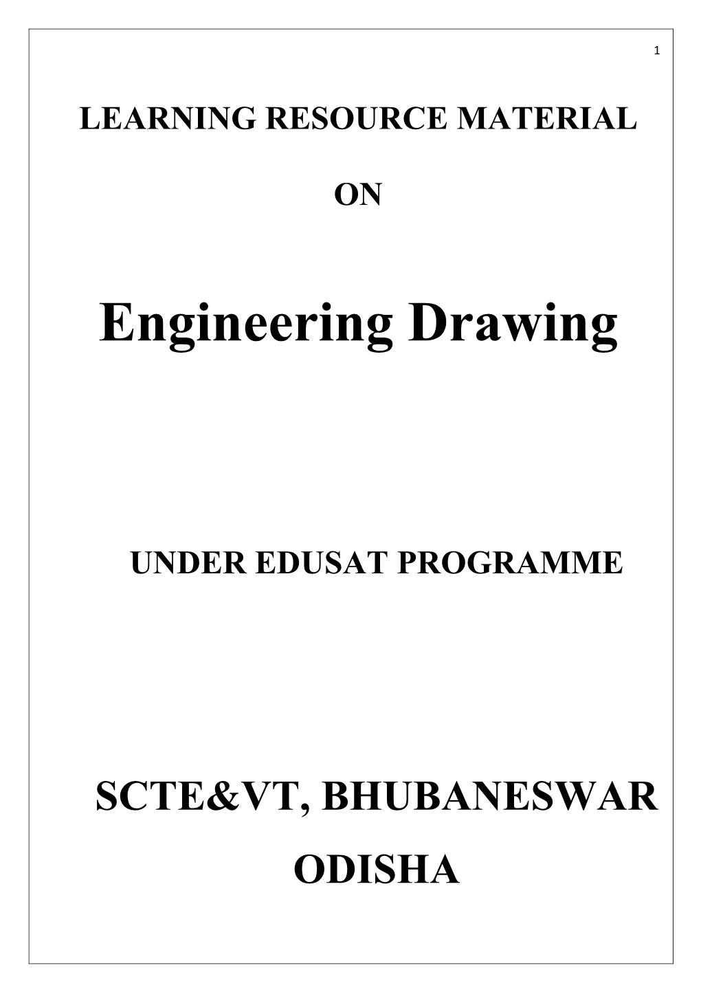 Engineering Drawing