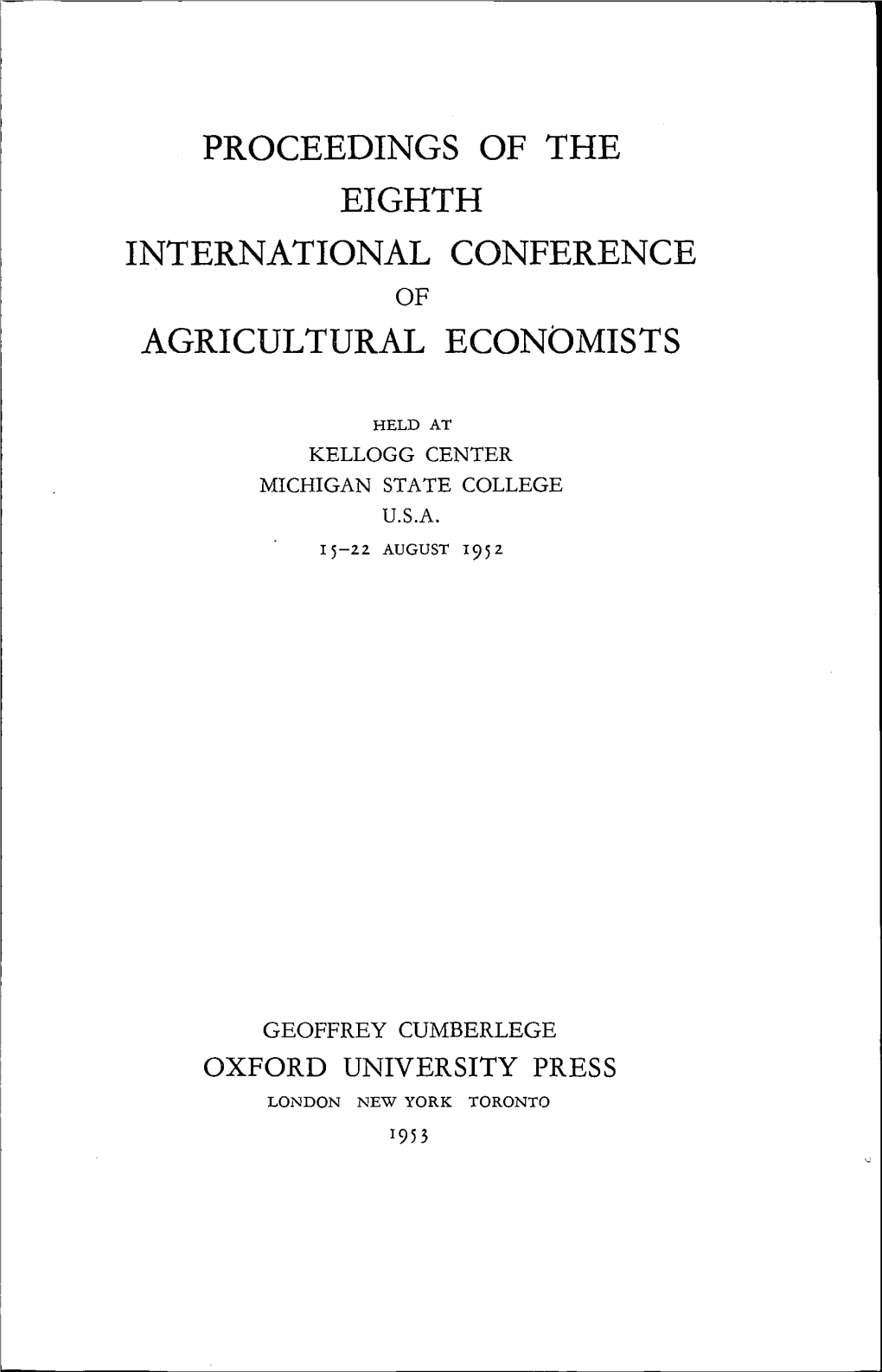 Agricultural Economists