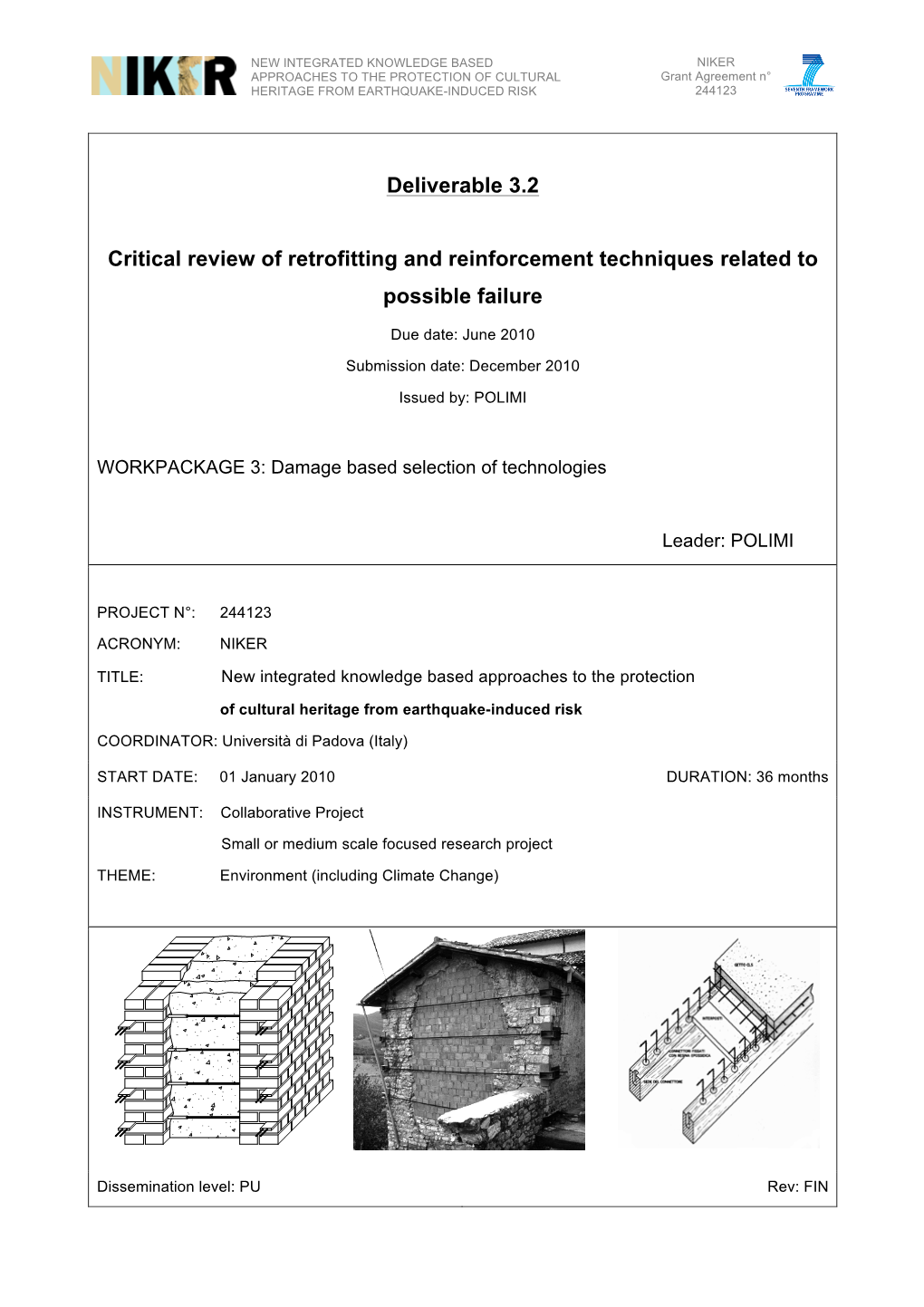 Critical Review of Retrofitting and Reinforcement Techniques Related to Possible Failure