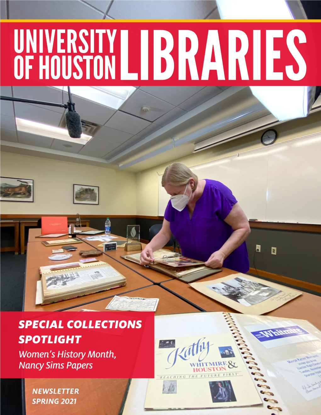 UH Libraries Spring 2021 Newsletter