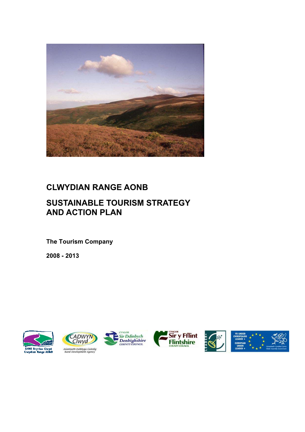 Clwydian Range Aonb Sustainable Tourism Strategy and Action Plan