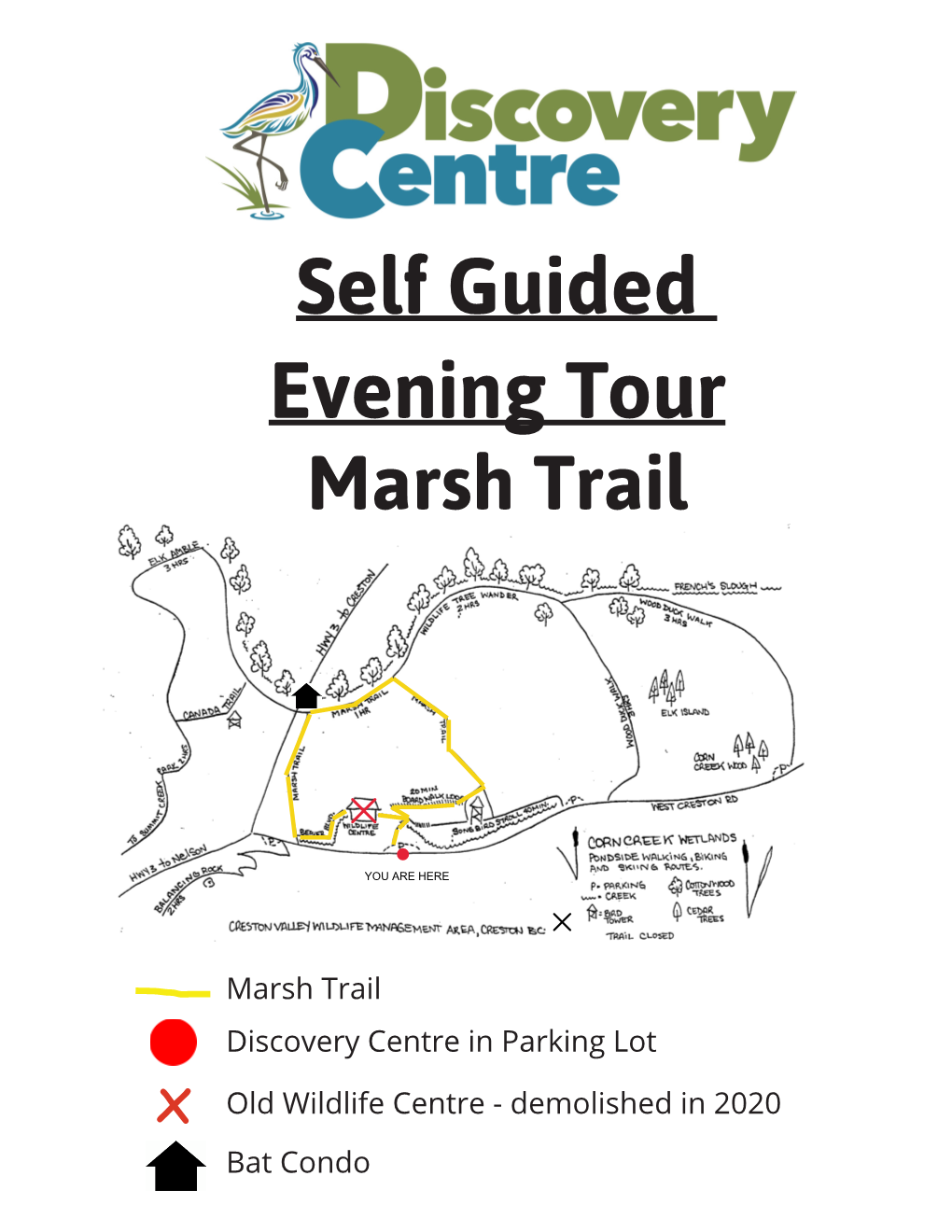 Self Guided Marsh Trail Loop Tour