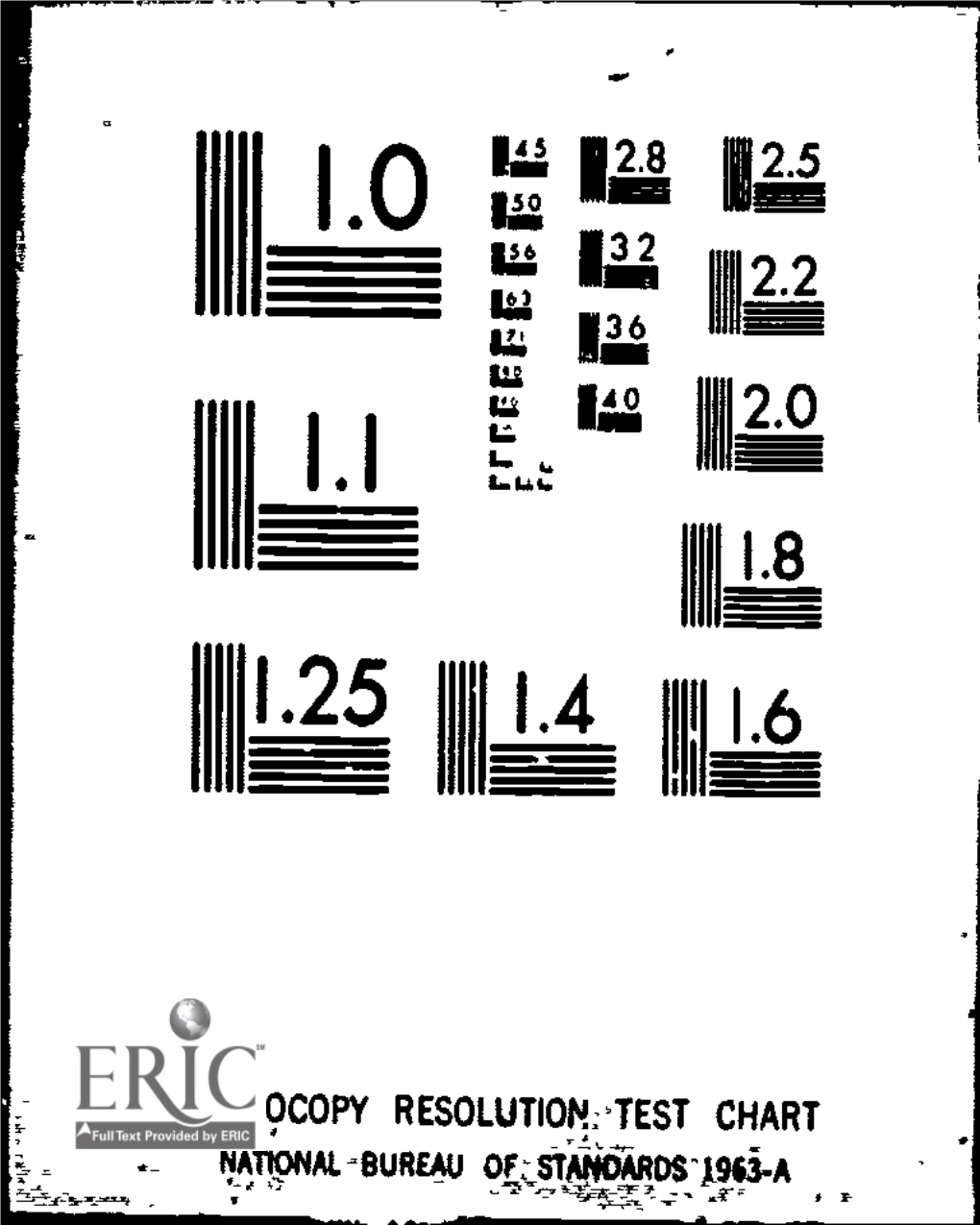 Microcopy Resolution,Iest Chart Nati9nal -Buren Of:,144:,111101190-A Document Resume