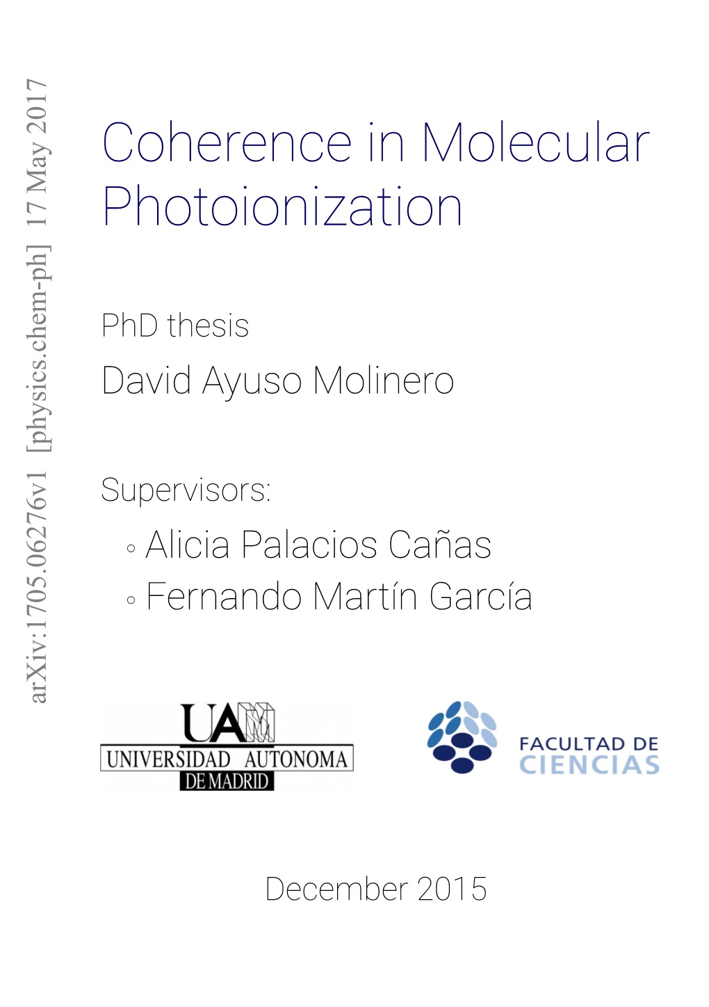 Coherence in Molecular Photoionization