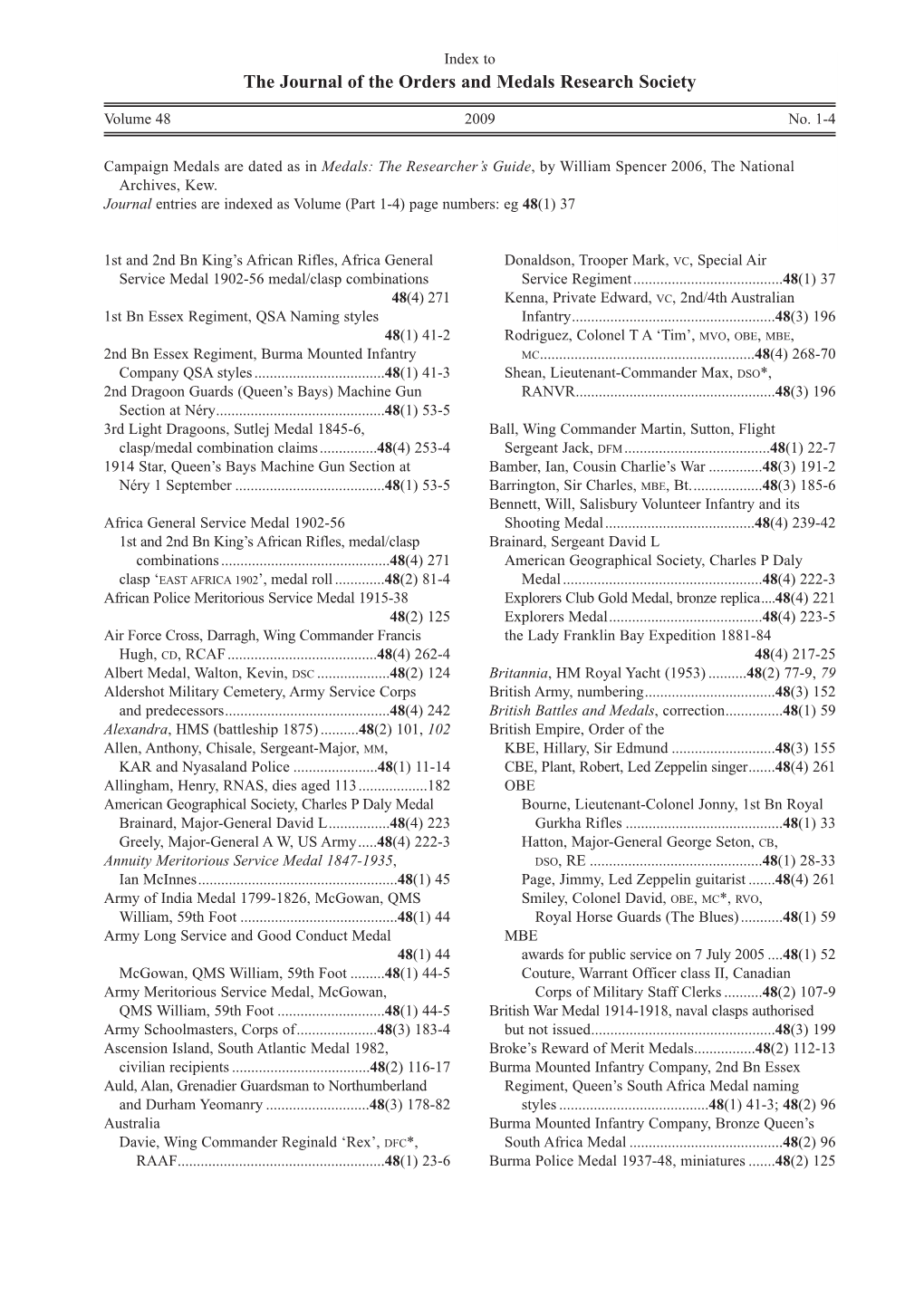 OMRS MARCH 2010 Index:OMRS March 08 Index