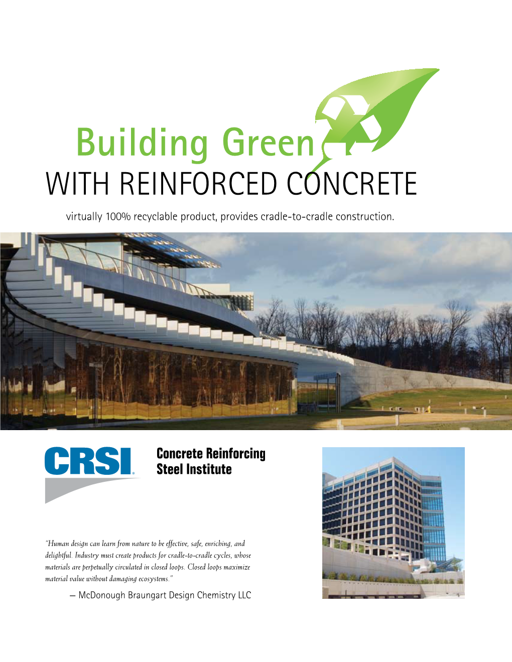 Building Green with Reinforced Concrete