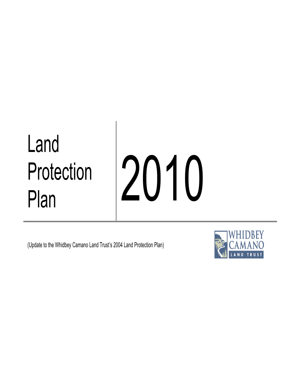 Land Protection Plan 2010