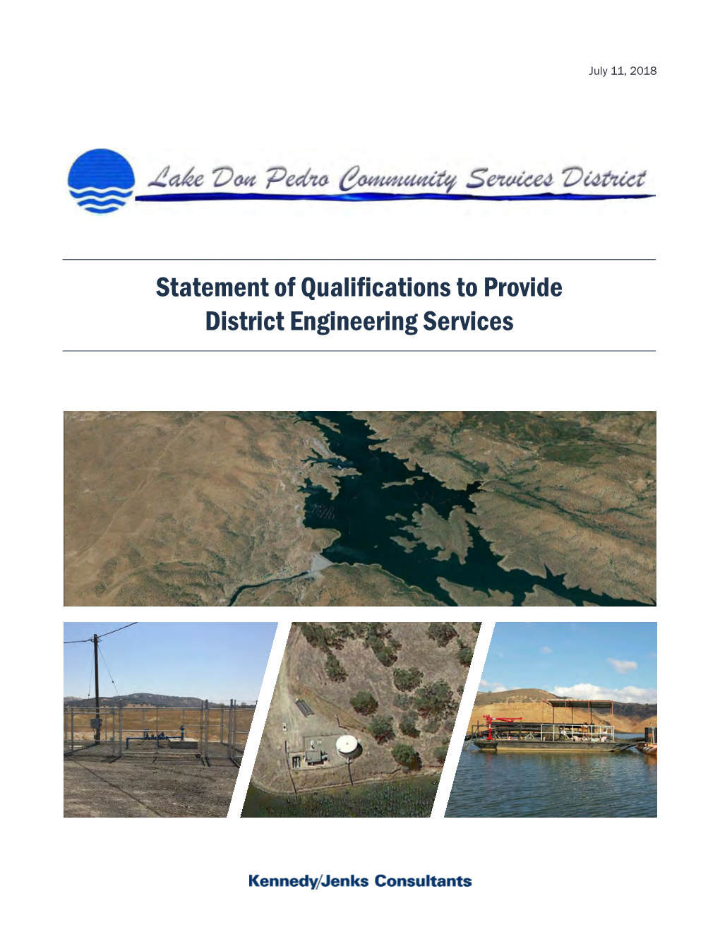 Statement of Qualifications to Provide District Engineering Services