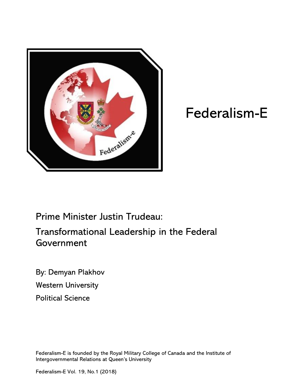 Federalism-E