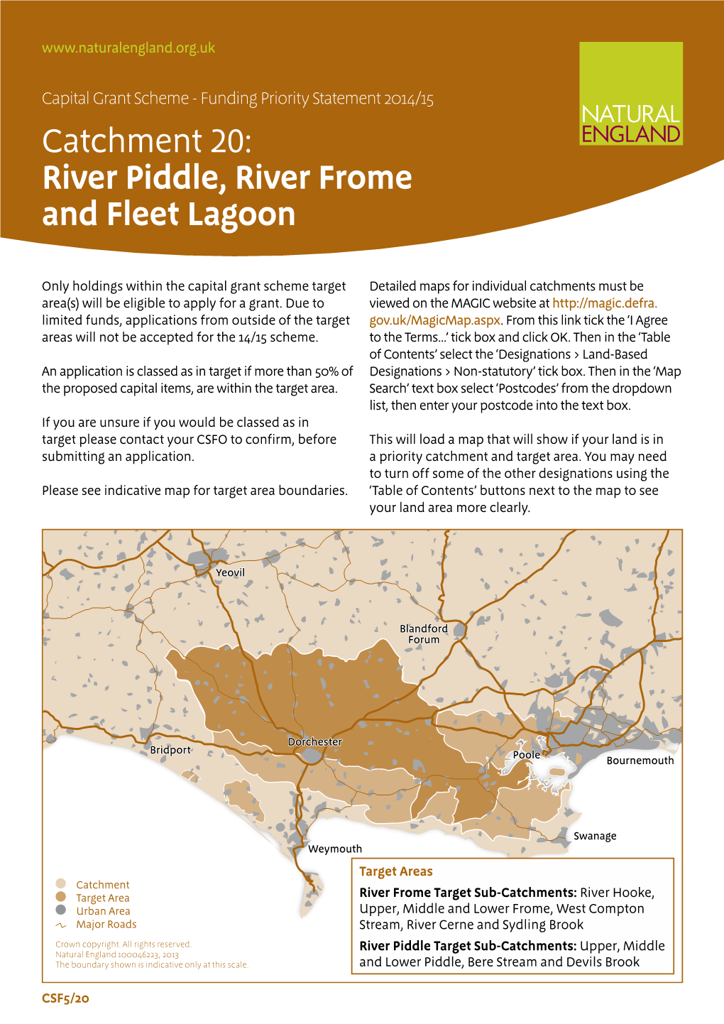 River Piddle, River Frome and Fleet Lagoon