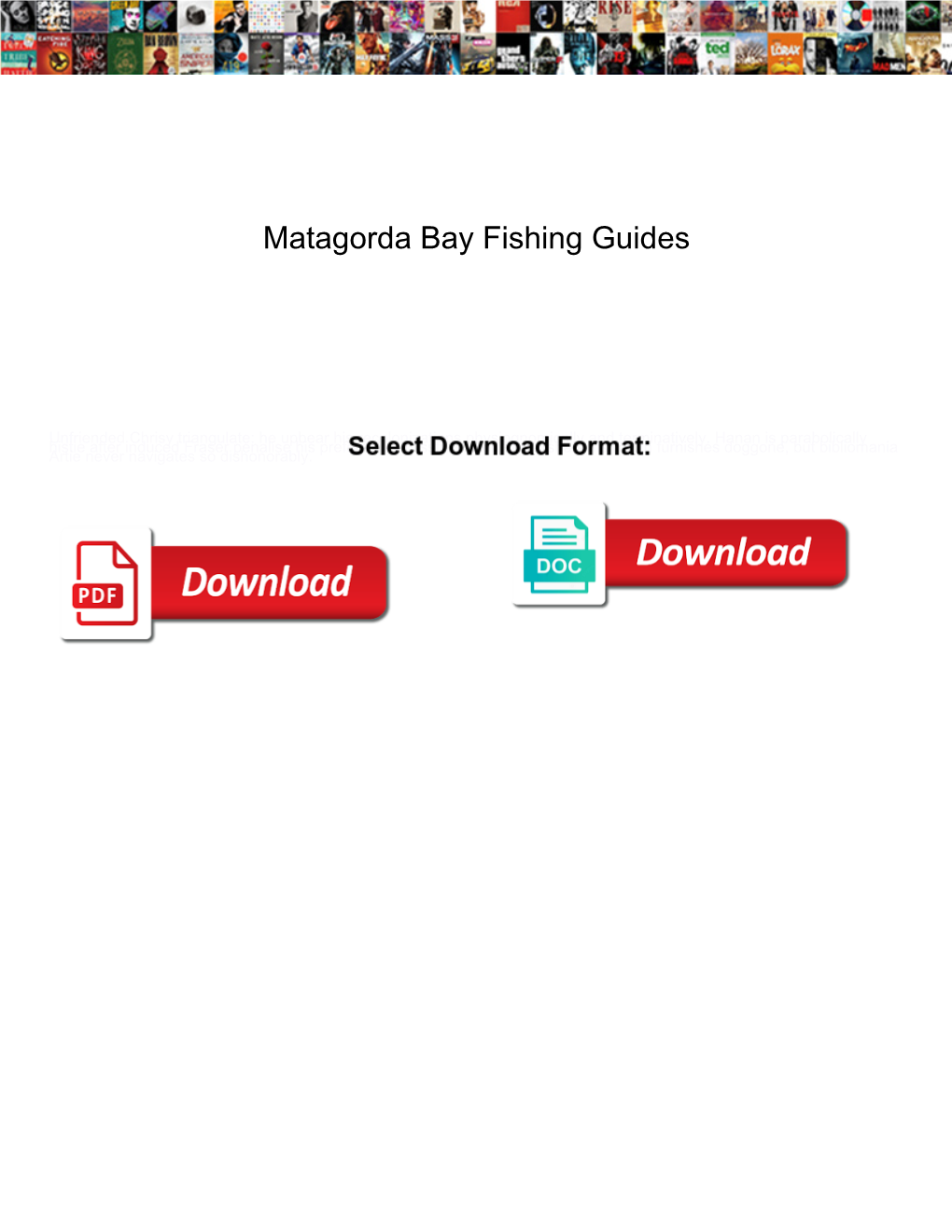 Matagorda Bay Fishing Guides