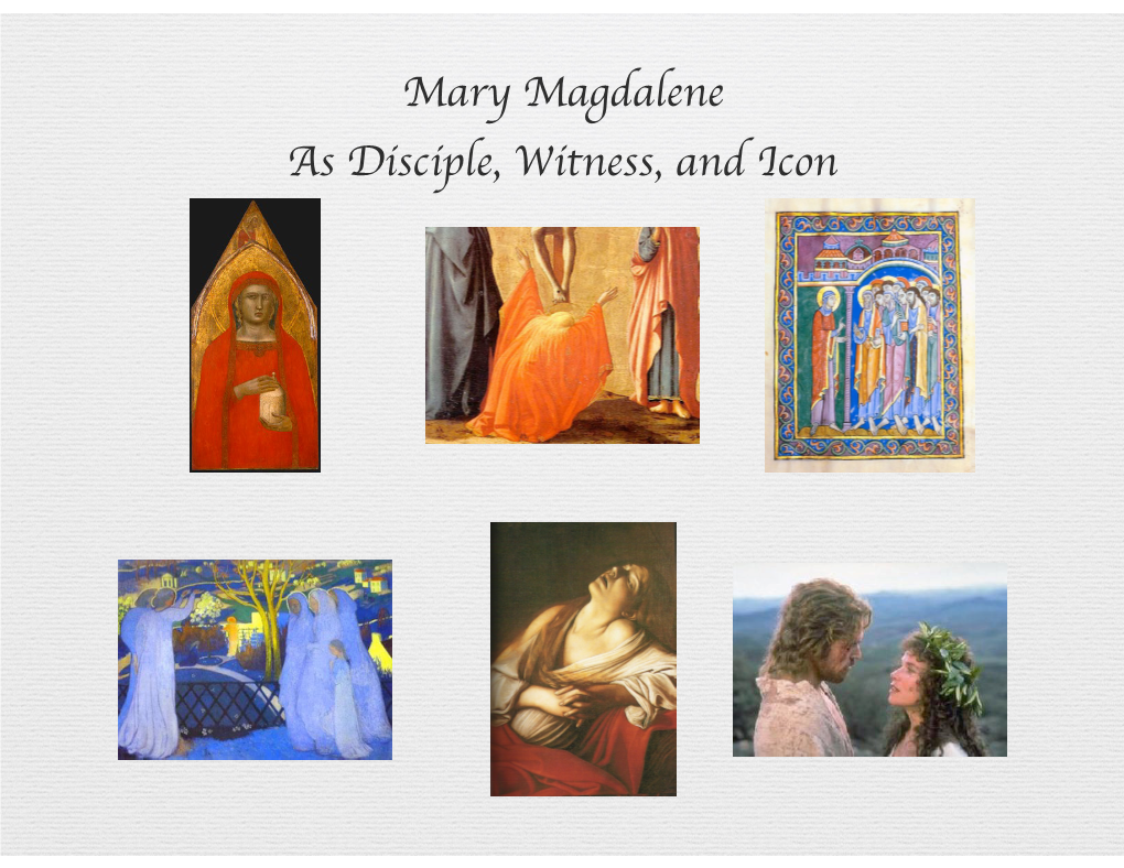 Images of Mary Magdalene