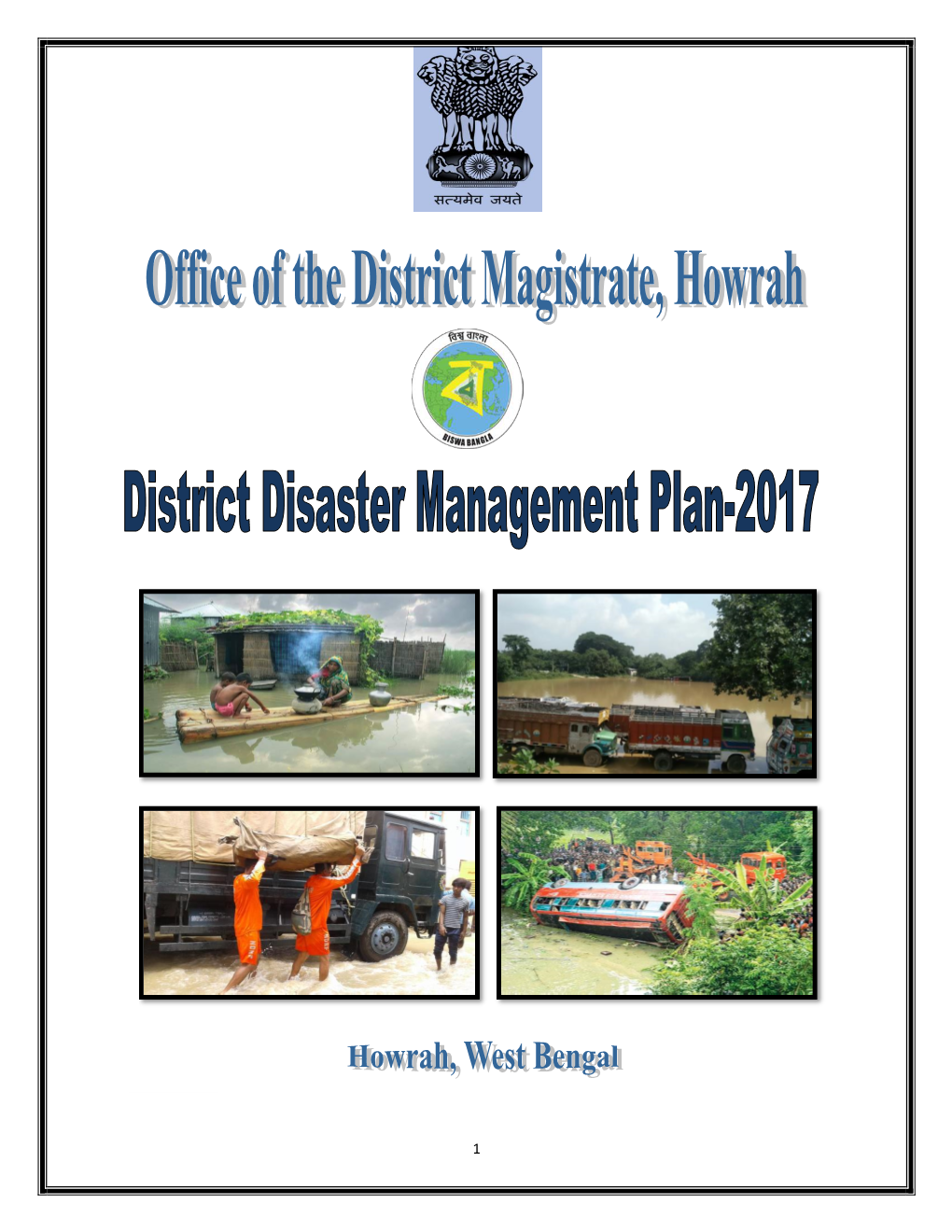 Disaster Management Plan of Howrah.Pdf