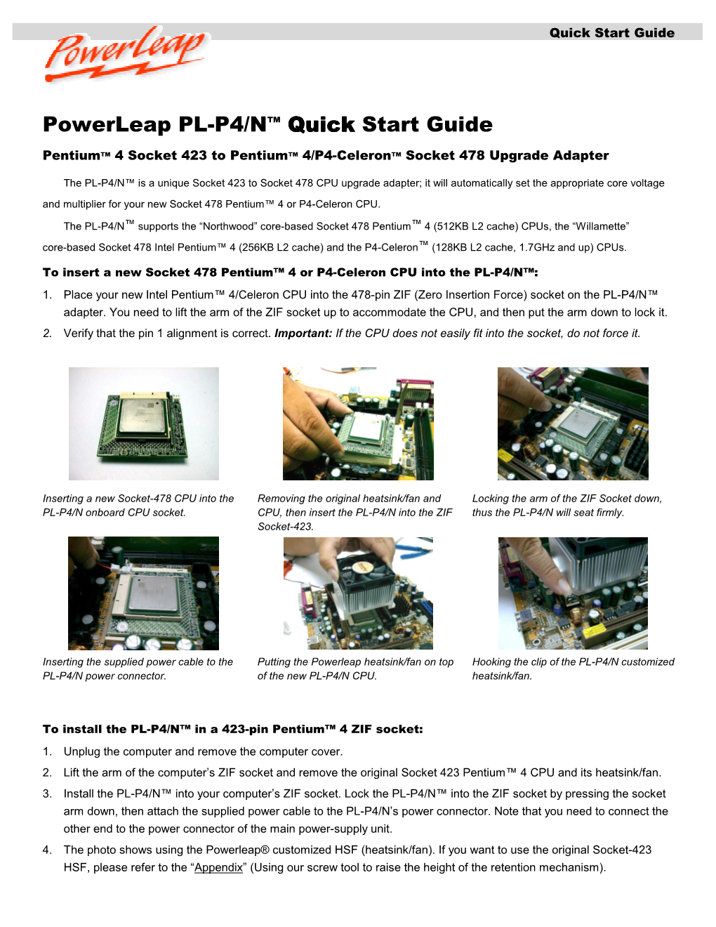 PL-370/T Quick Start Guide