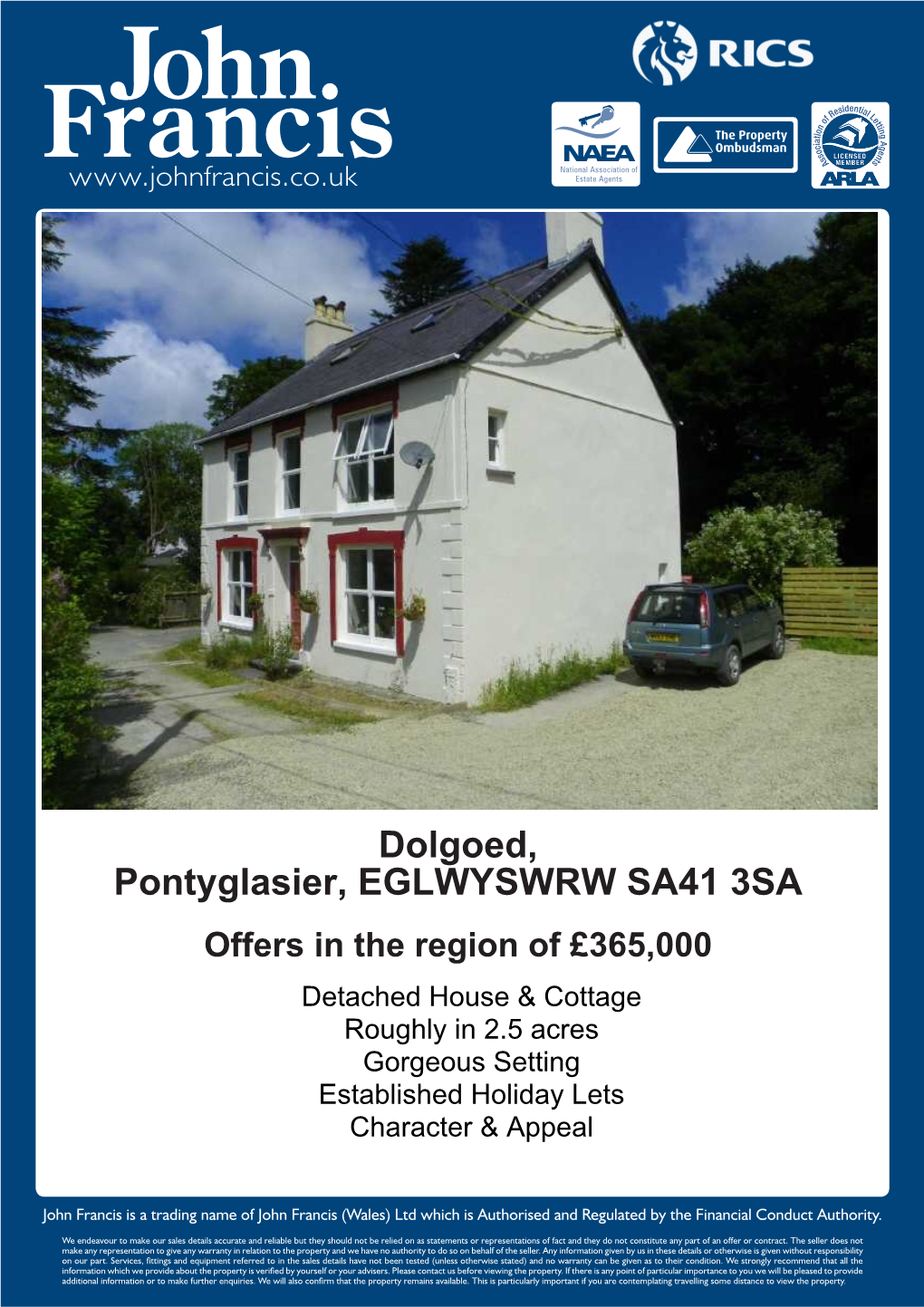 Dolgoed, Pontyglasier, EGLWYSWRW SA41