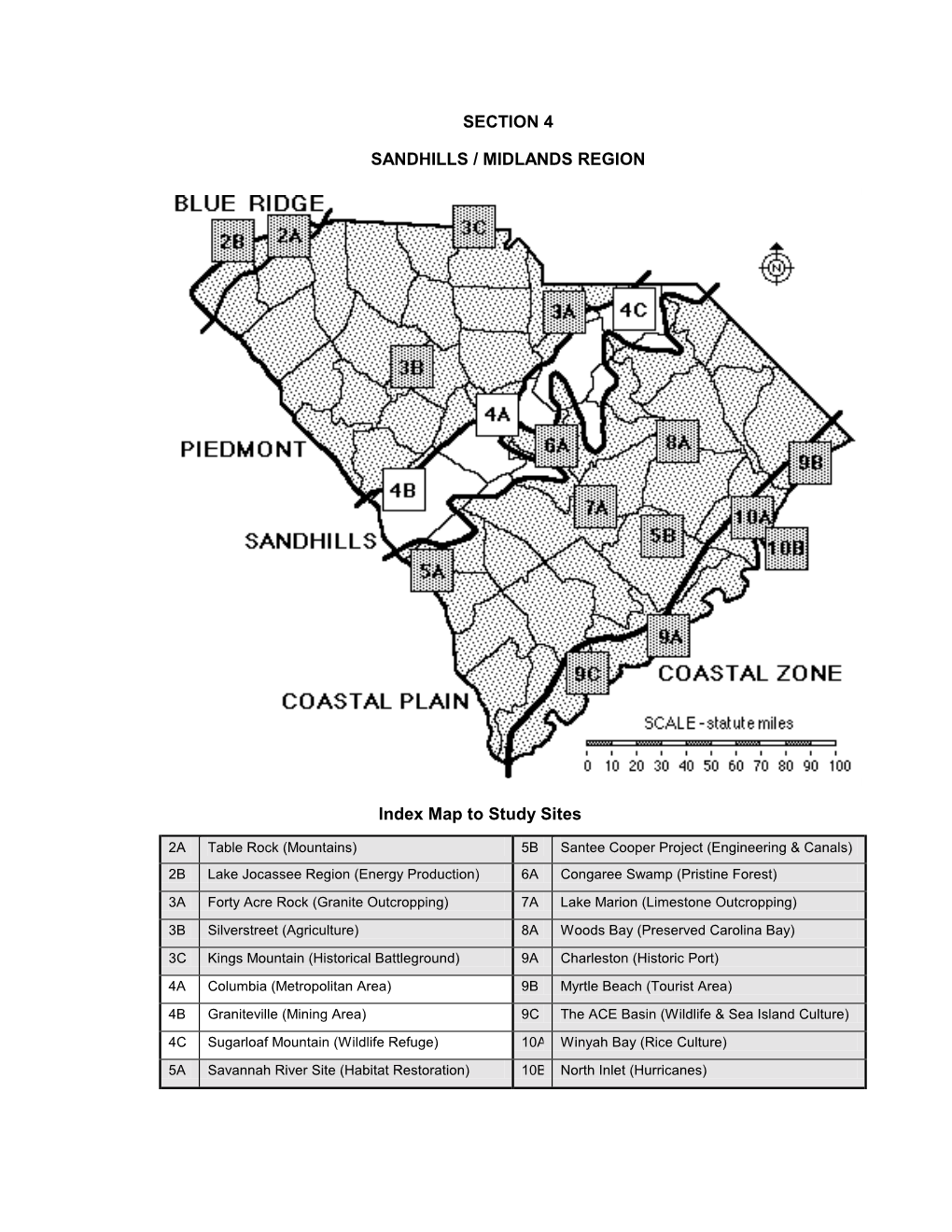 Sandhills/Midlands Region