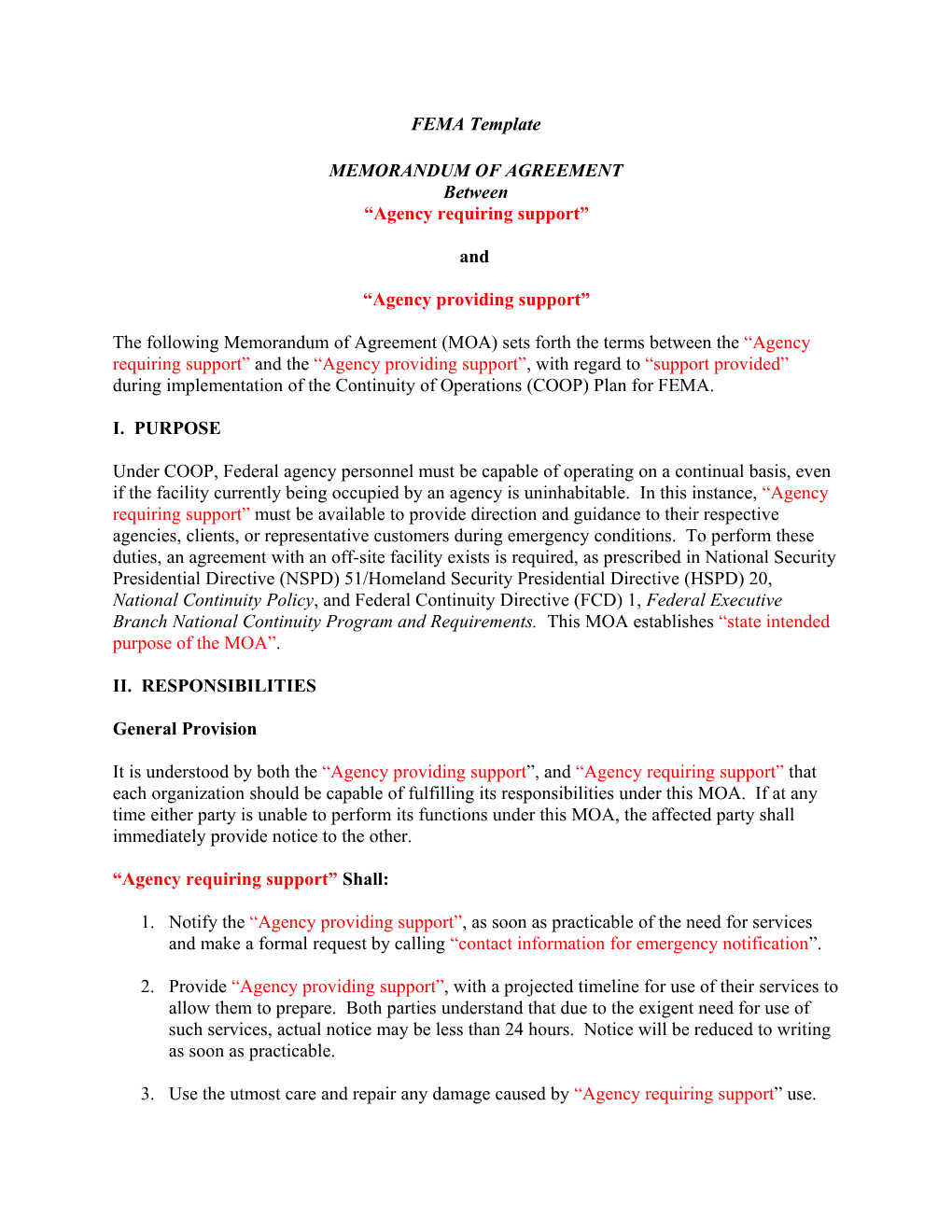 Memorandum of Agreement s2