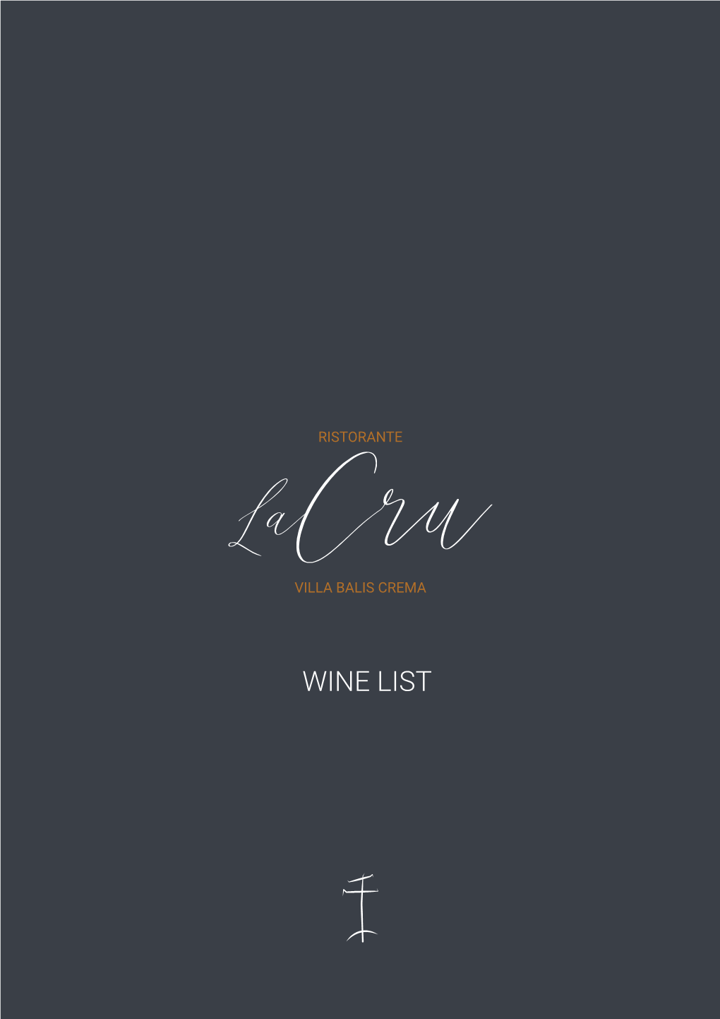 Wine List Bollicine Italiane