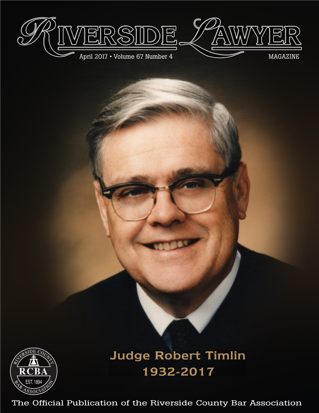 Judge Robert Timlin 1932-2017